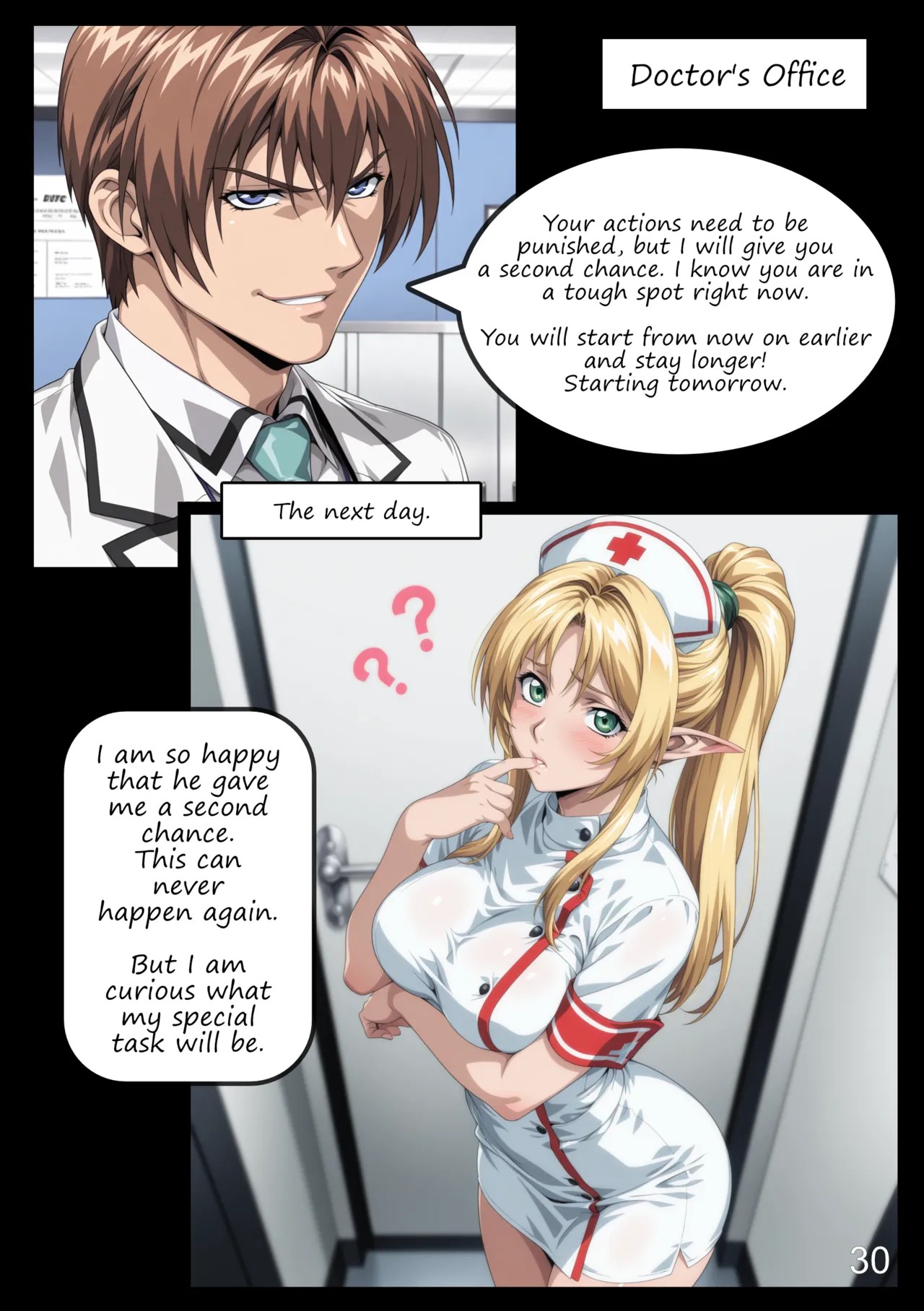 Adventures Of Melinéa: A New Profession Porn Comic english 31