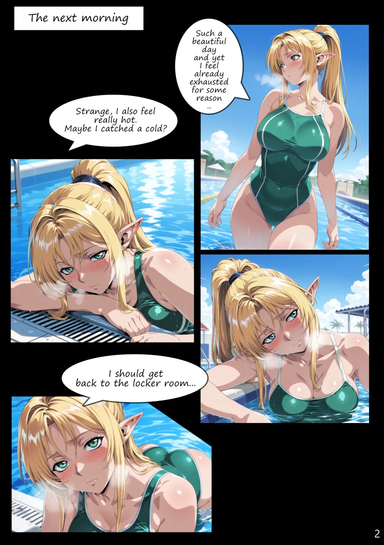 Adventures Of Melinéa: Possession Porn Comic english 03