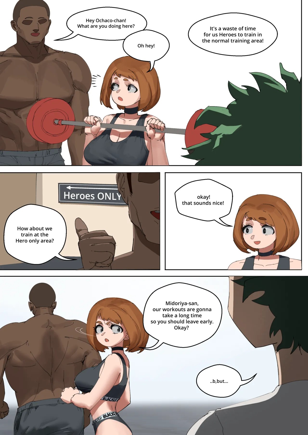 After Deku Lost His Quirk Porn Comic english 03