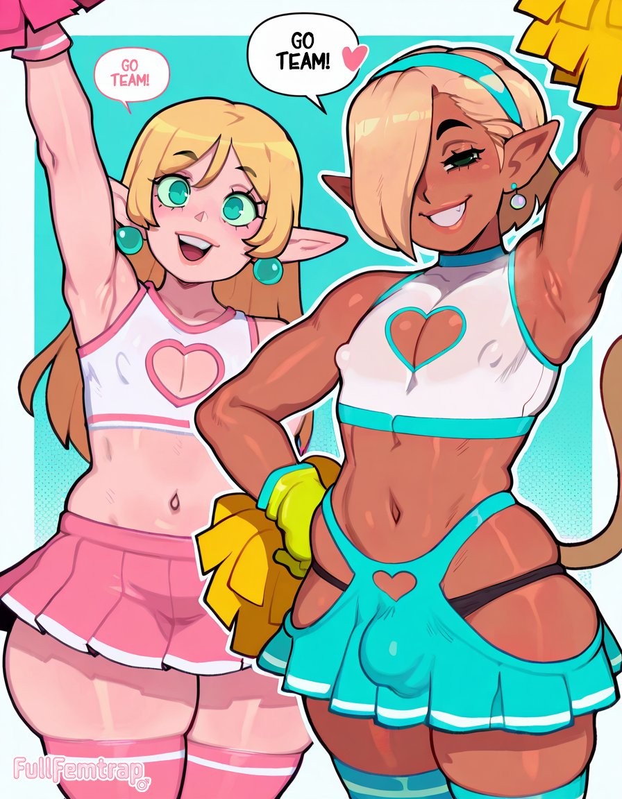AI Generated: FullFemTrap  Porn Comic english 13
