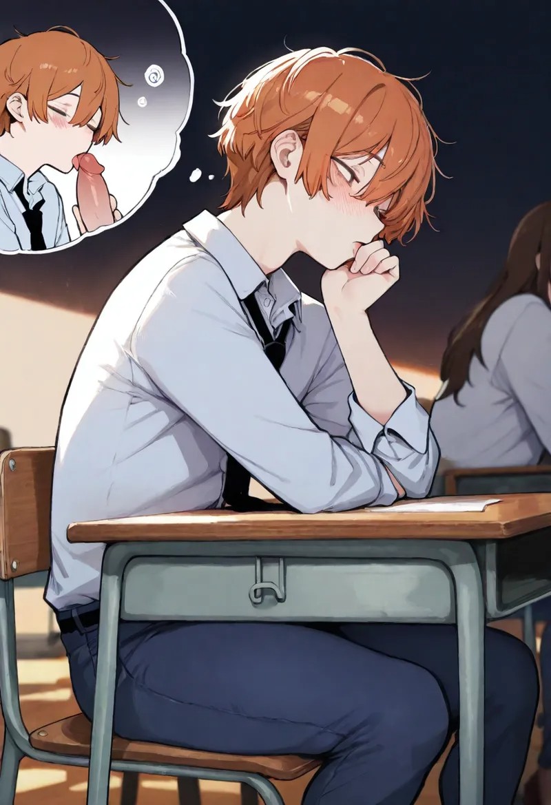 AI Generated: Riku Porn Comic english 25