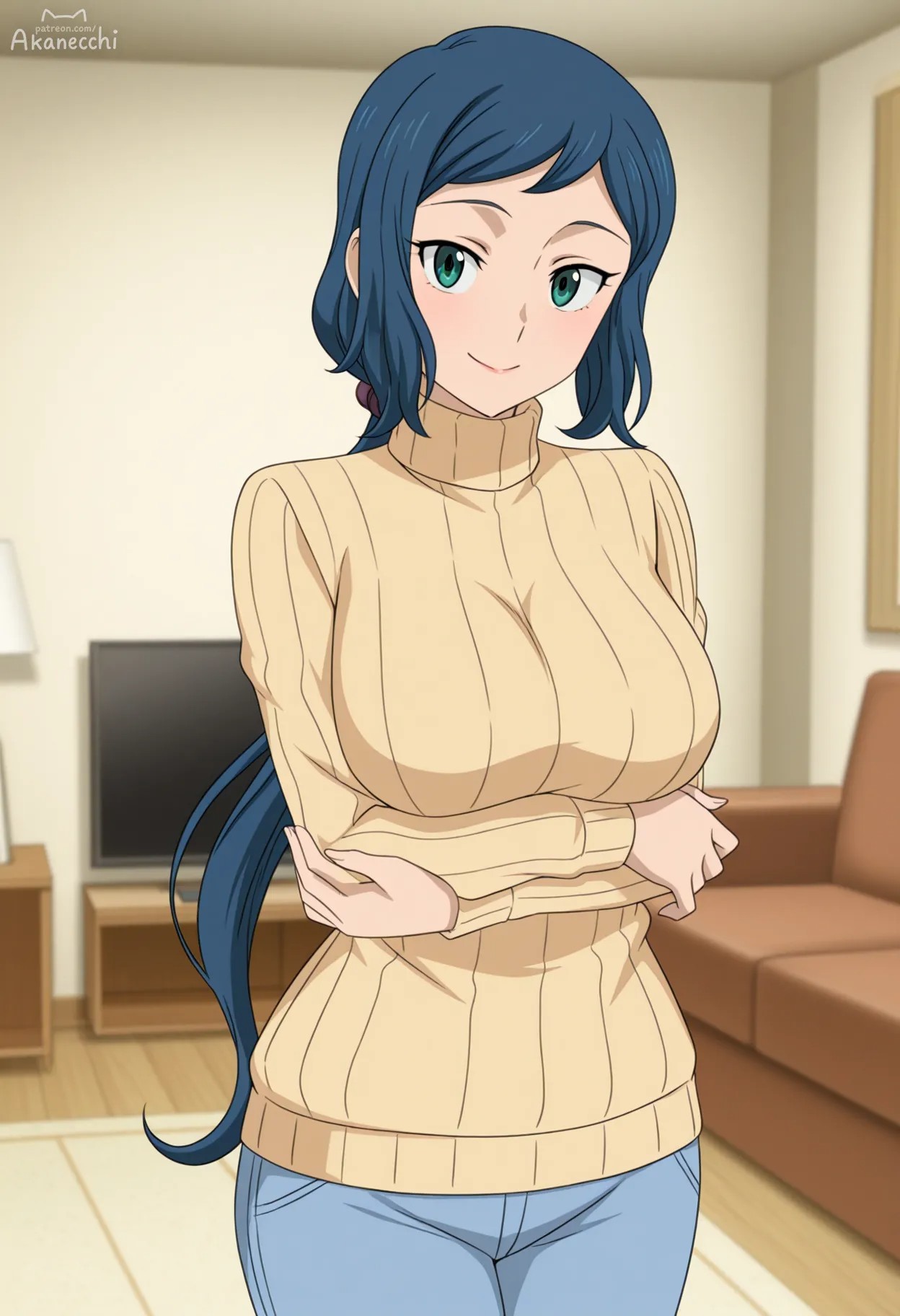 AI Generated: Rinko Iori Porn Comic english 03