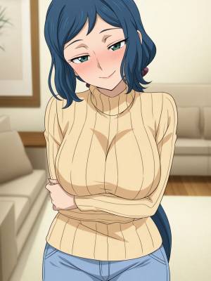 AI Generated: Rinko Iori Porn Comic english 04