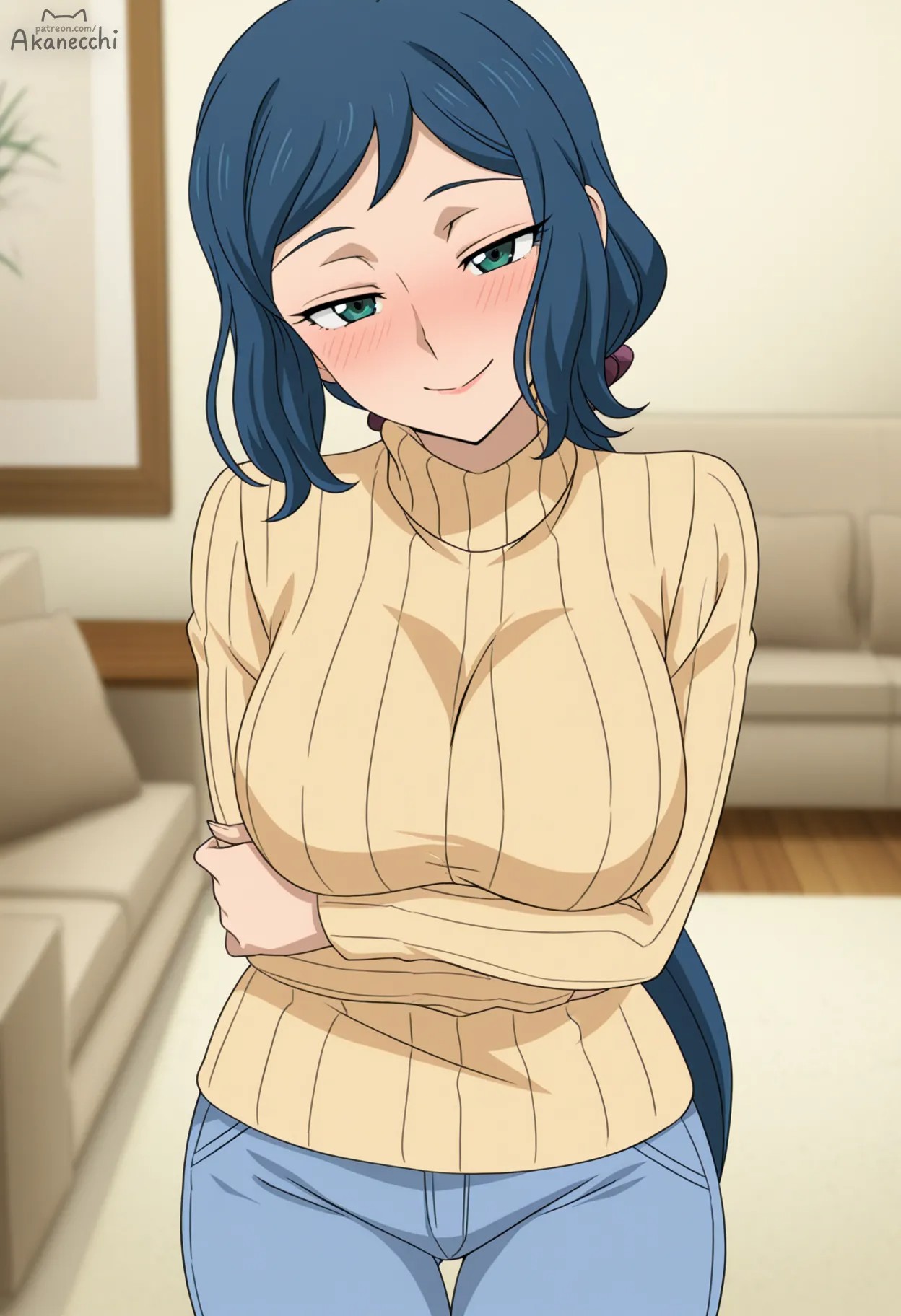 AI Generated: Rinko Iori Porn Comic english 04