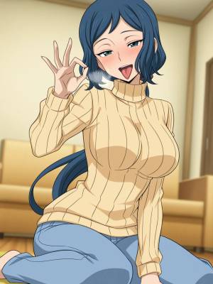 AI Generated: Rinko Iori Porn Comic english 05