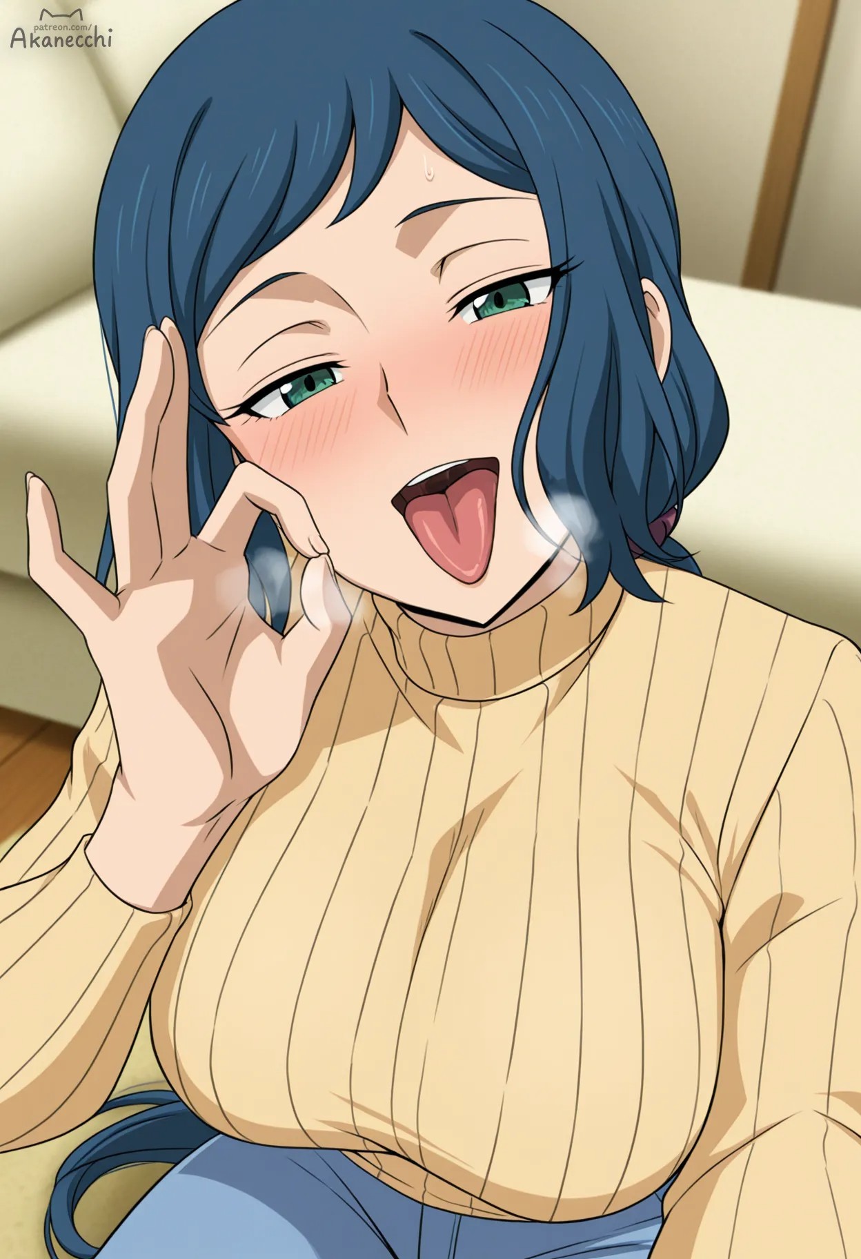 AI Generated: Rinko Iori Porn Comic english 06