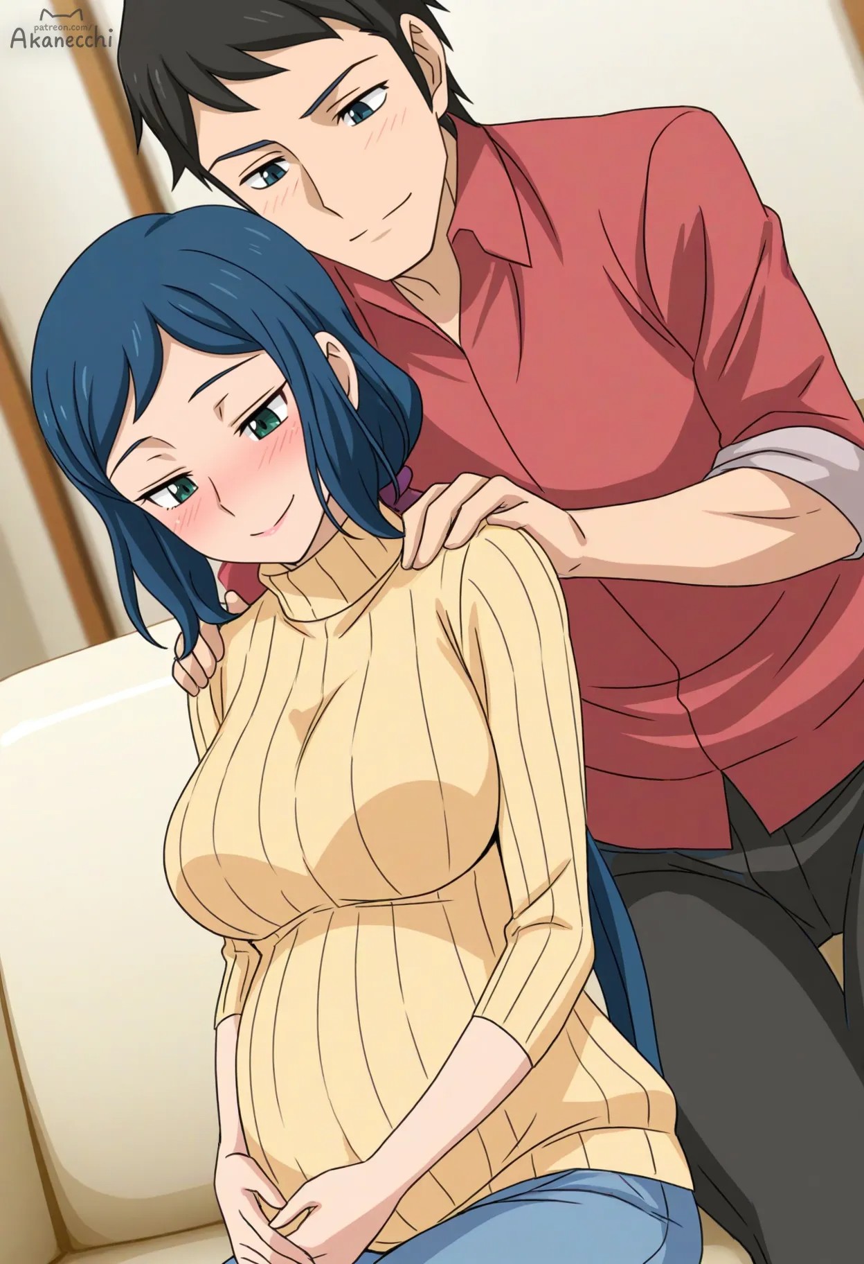 AI Generated: Rinko Iori Porn Comic english 28