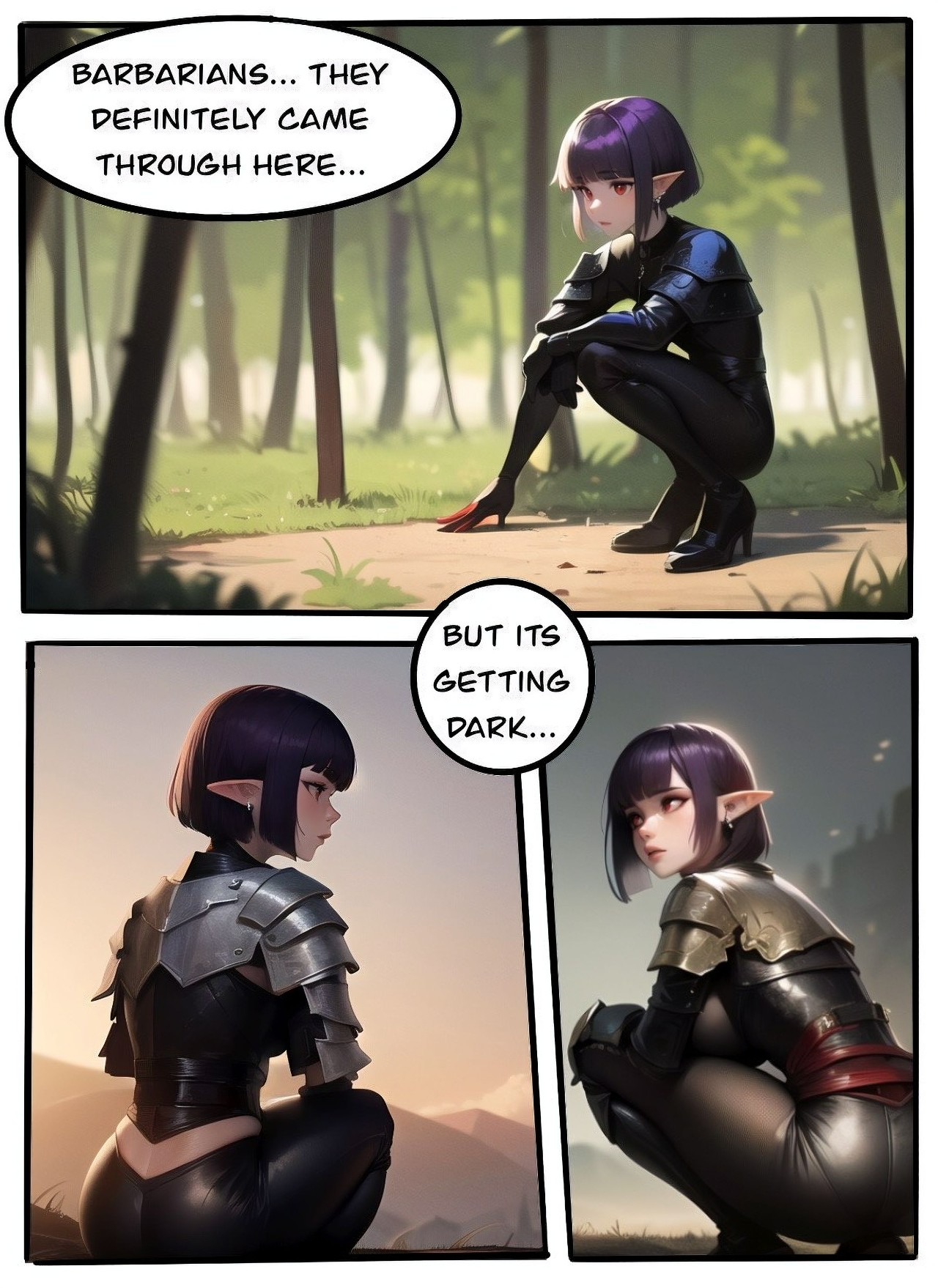 Anya, The Elfa Porn Comic english 04