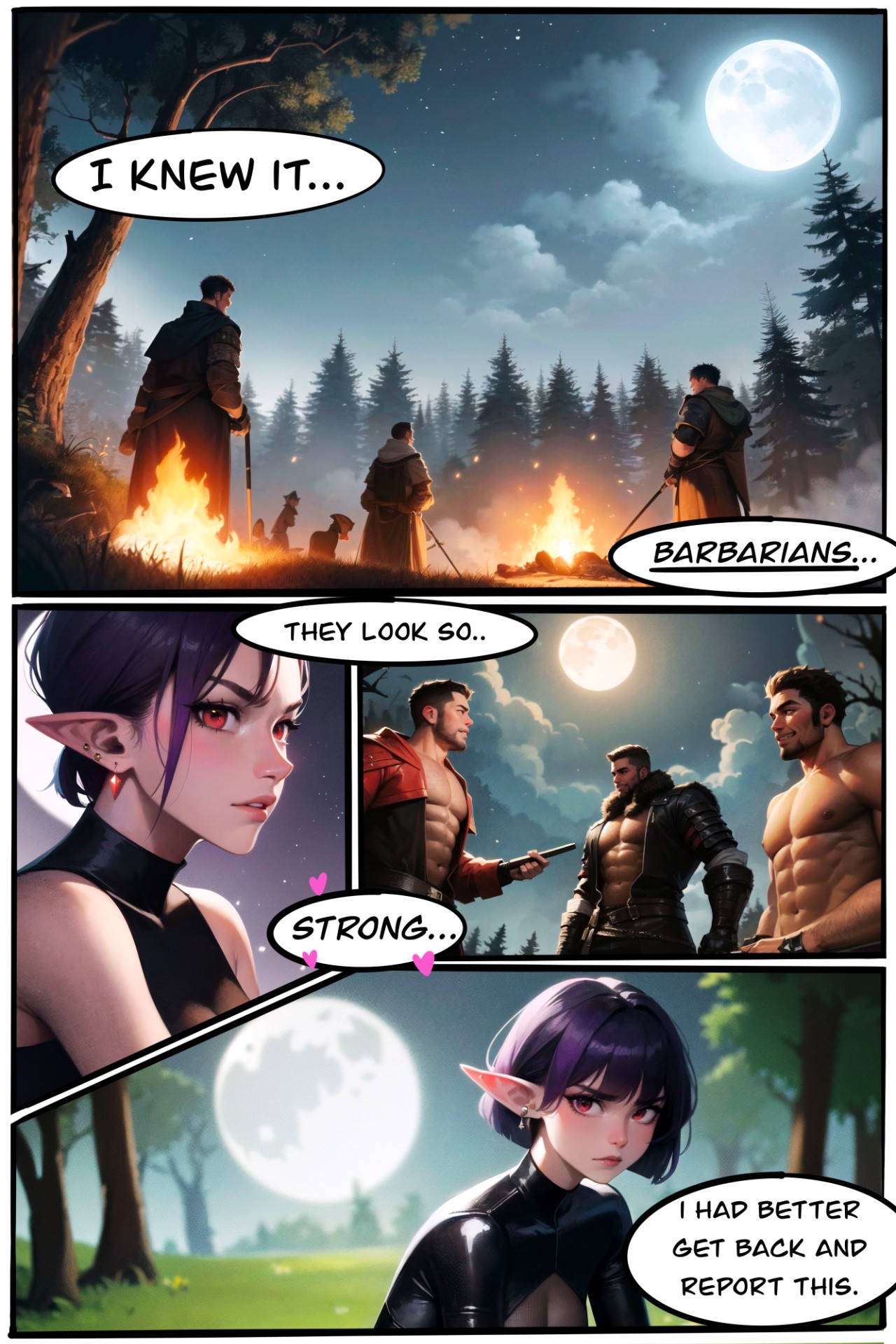 Anya, The Elfa Porn Comic english 08