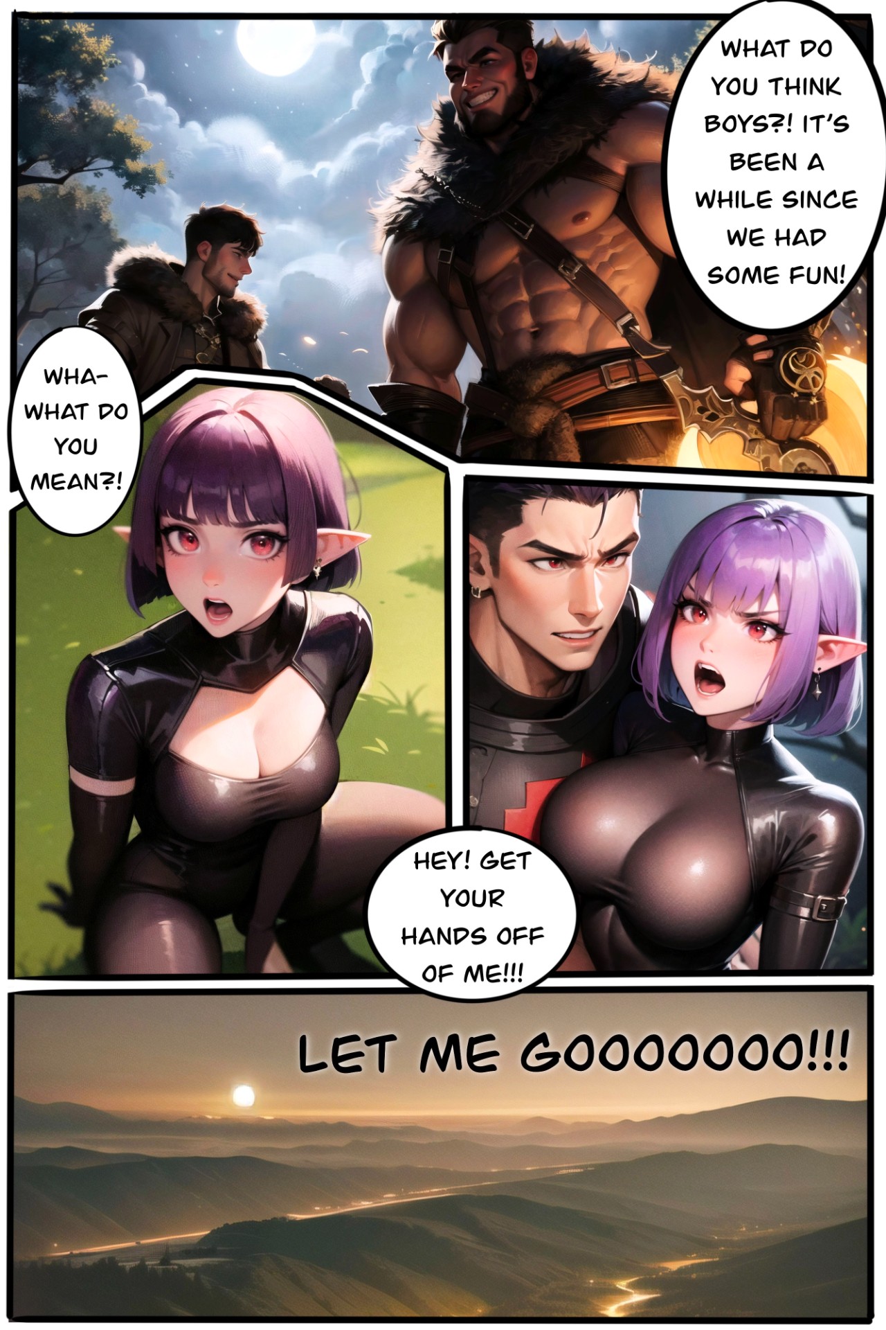 Anya, The Elfa Porn Comic english 10