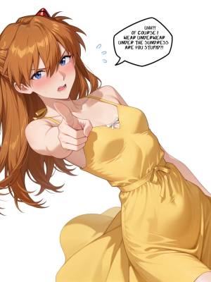 Asuka Goes Commando By Waifu Factory Porn Comic english 02