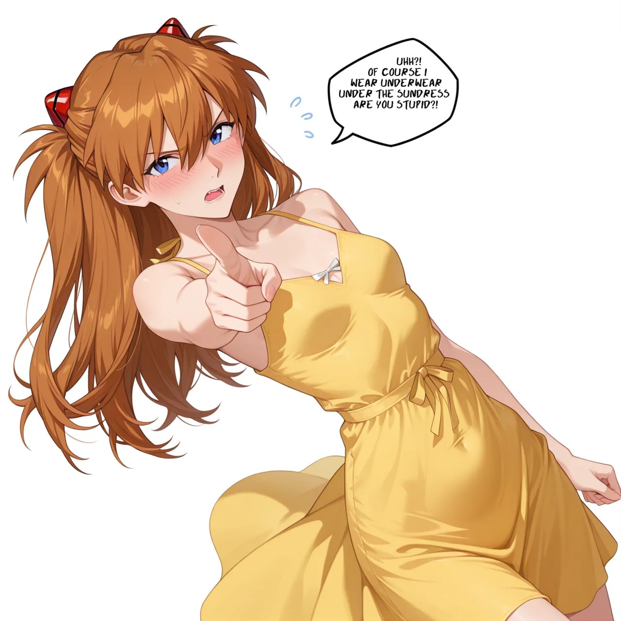Asuka Goes Commando By Waifu Factory Porn Comic english 02
