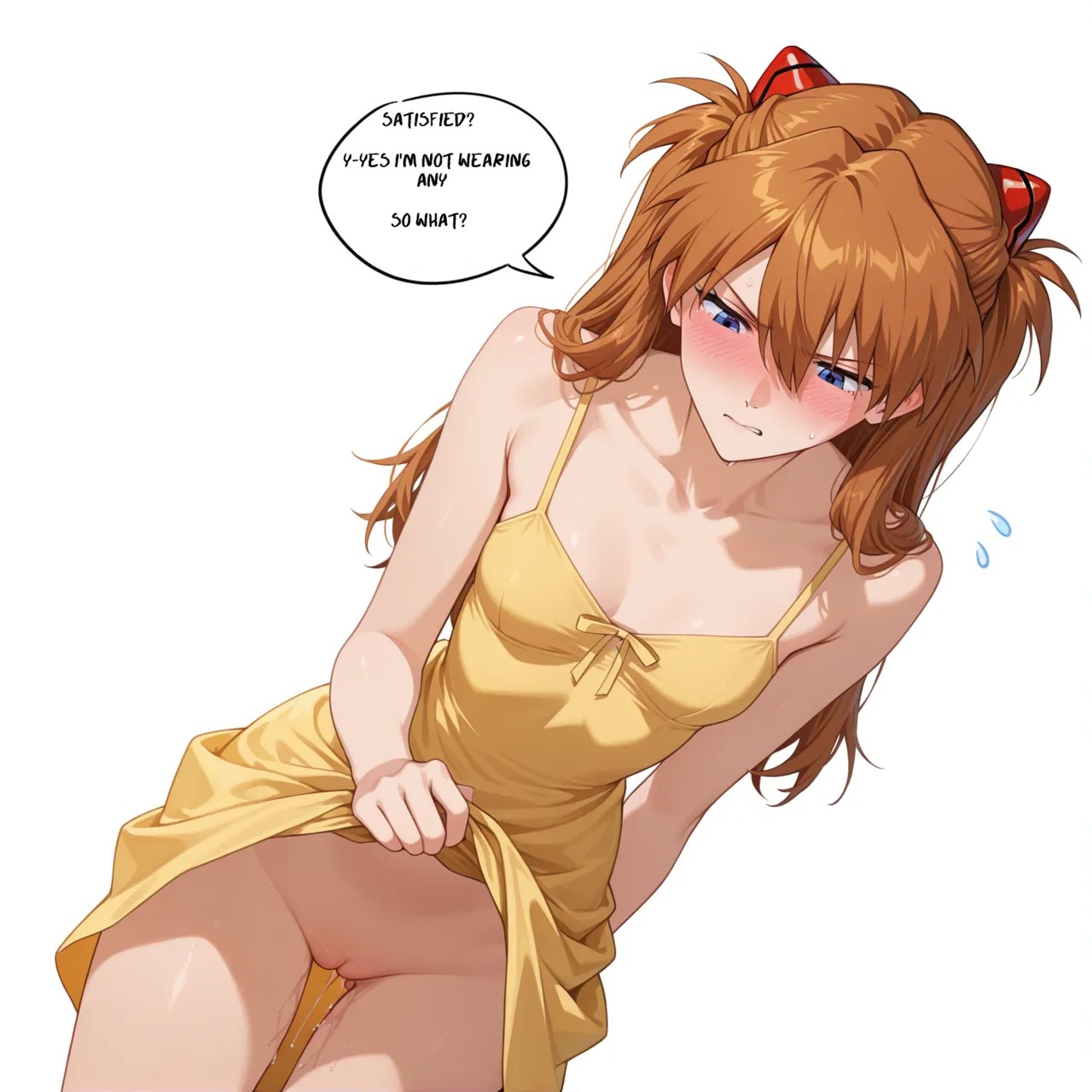 Asuka Goes Commando By Waifu Factory Porn Comic english 03
