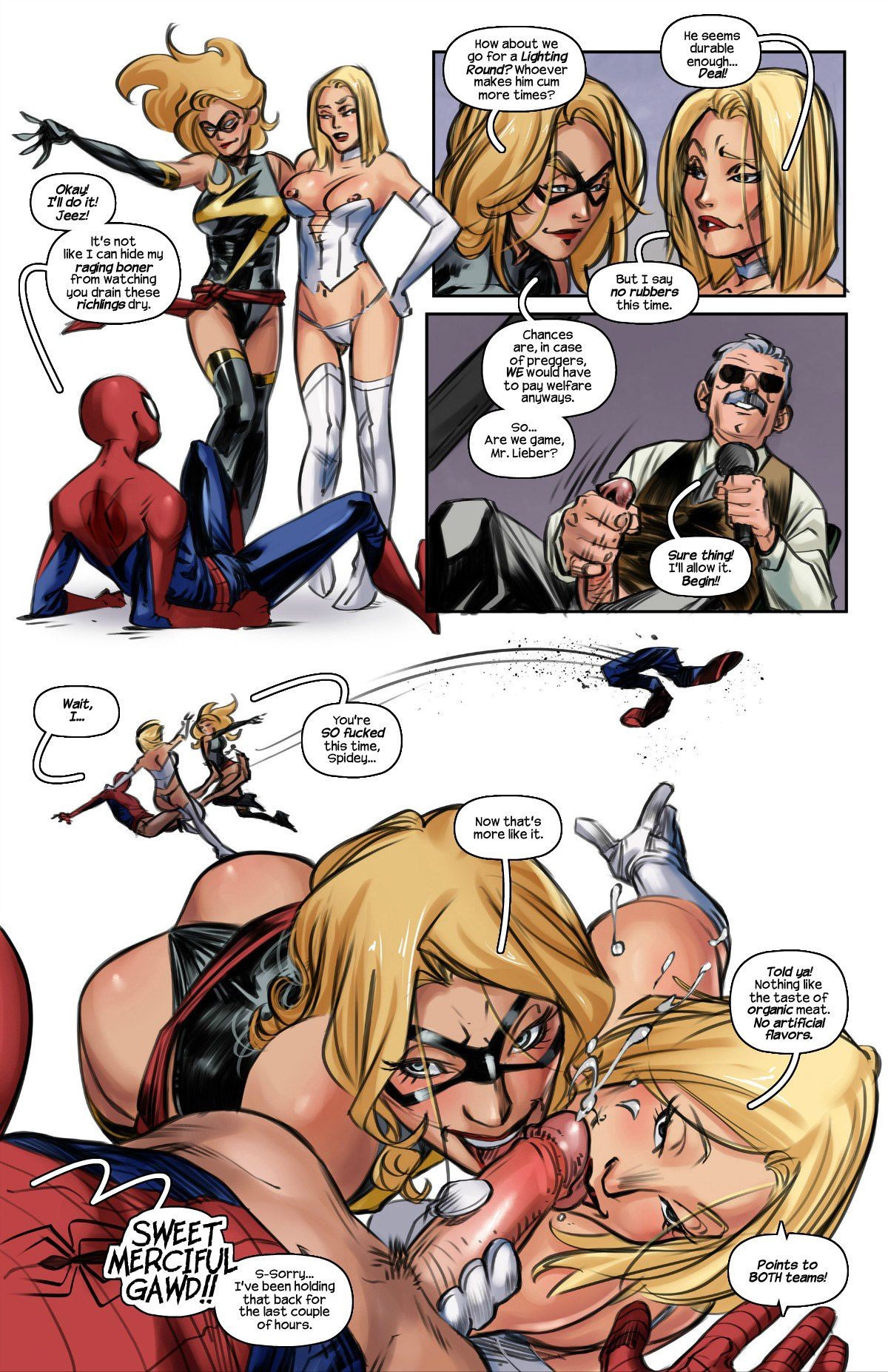 AvX: Danvers vs Frost Porn Comic english 07