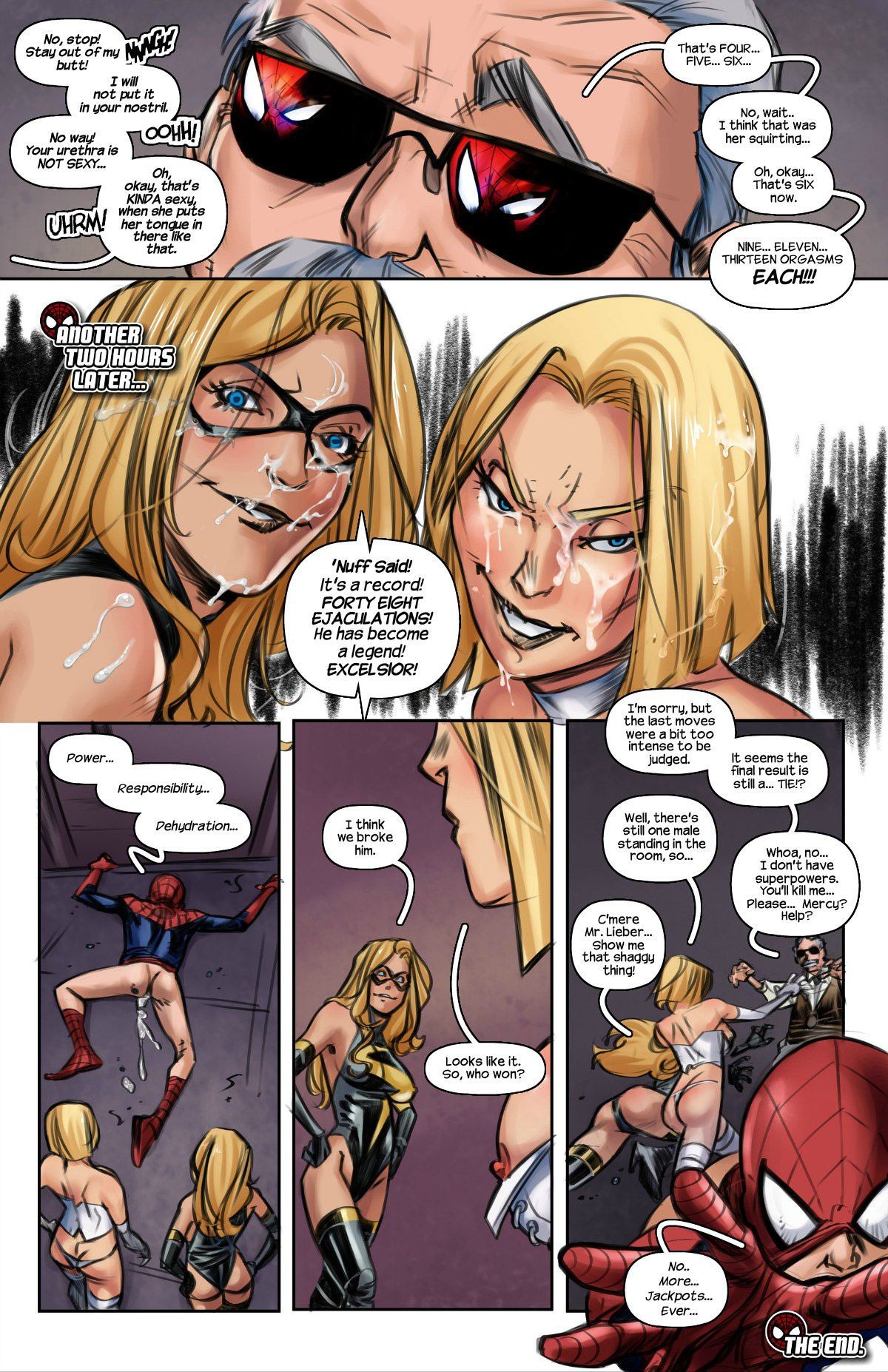 AvX: Danvers vs Frost Porn Comic english 10