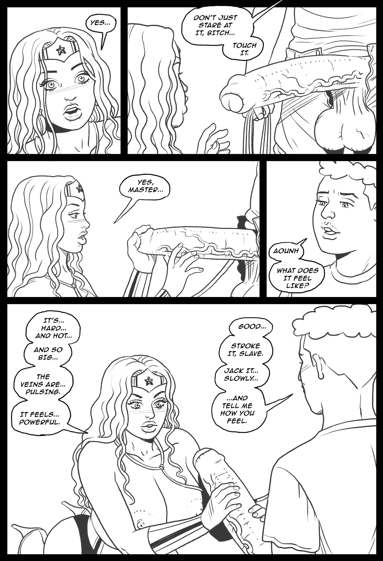 Bang My Bully Part 2: Wonder Woman Porn Comic english 10
