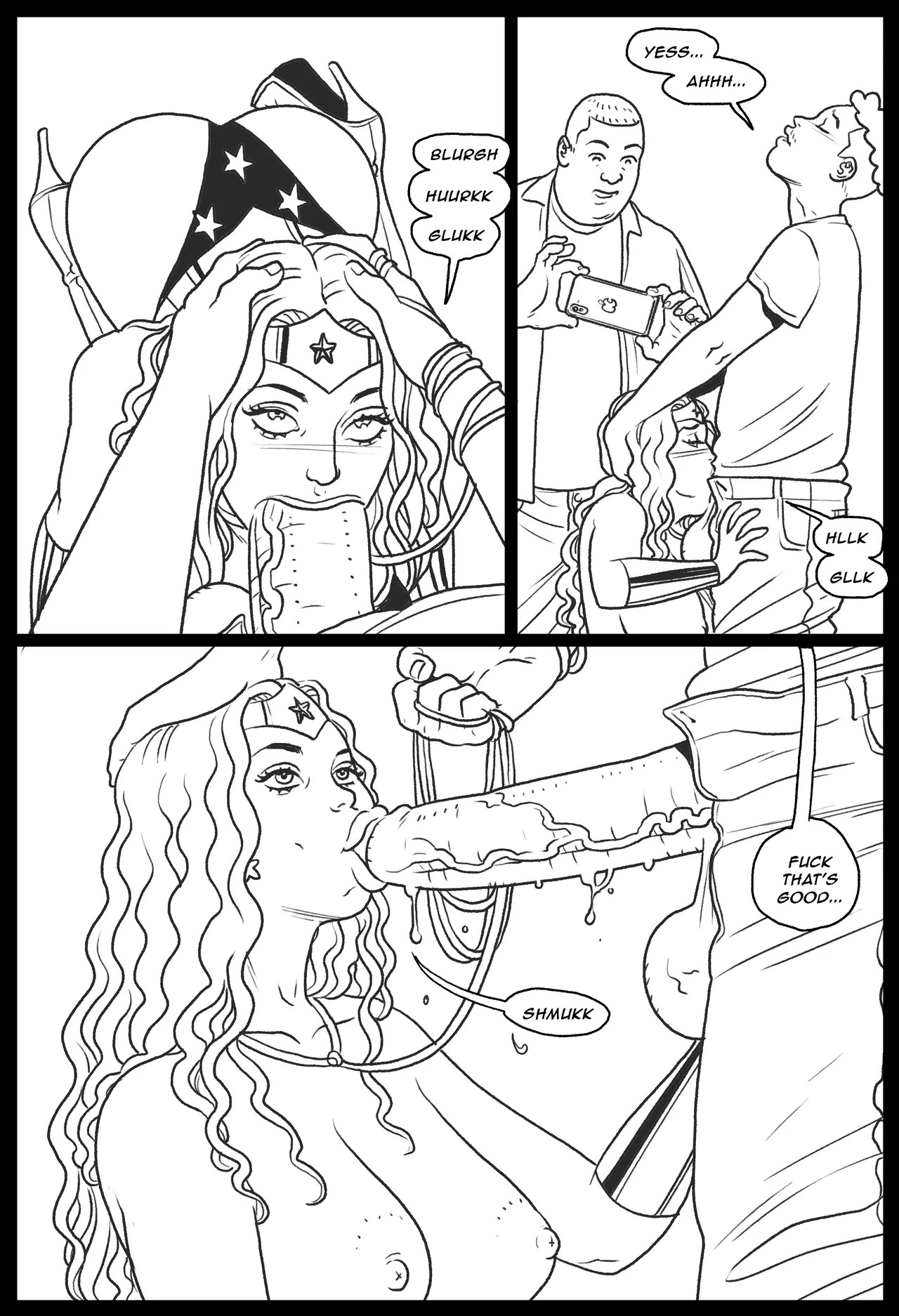 Bang My Bully Part 2: Wonder Woman Porn Comic english 18