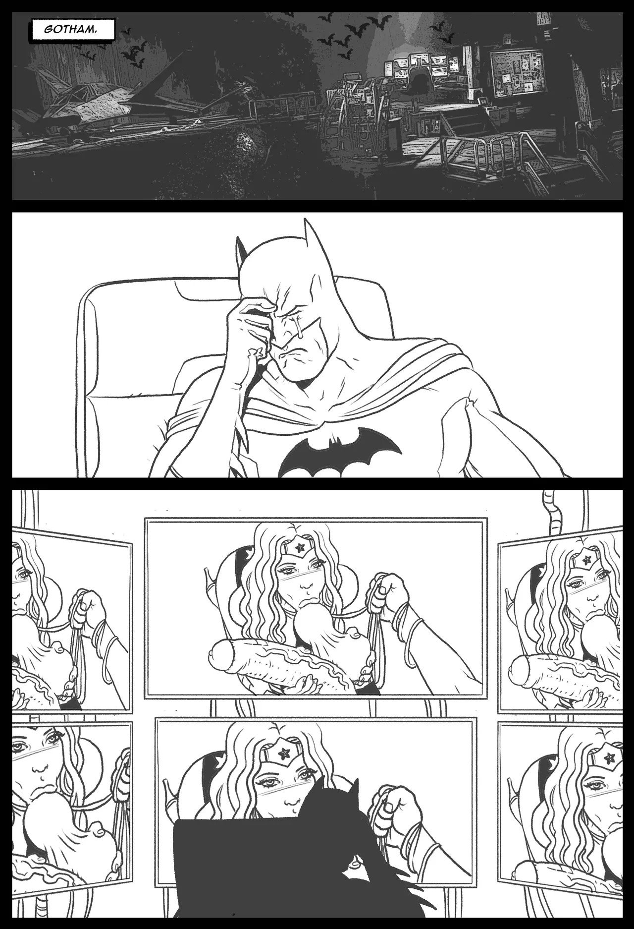 Bang My Bully Part 2: Wonder Woman Porn Comic english 21