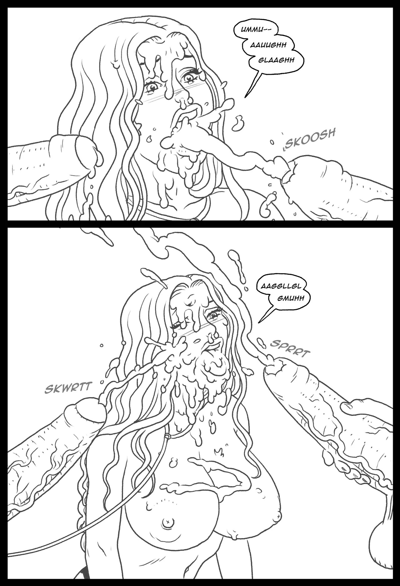 Bang My Bully Part 2: Wonder Woman Porn Comic english 45