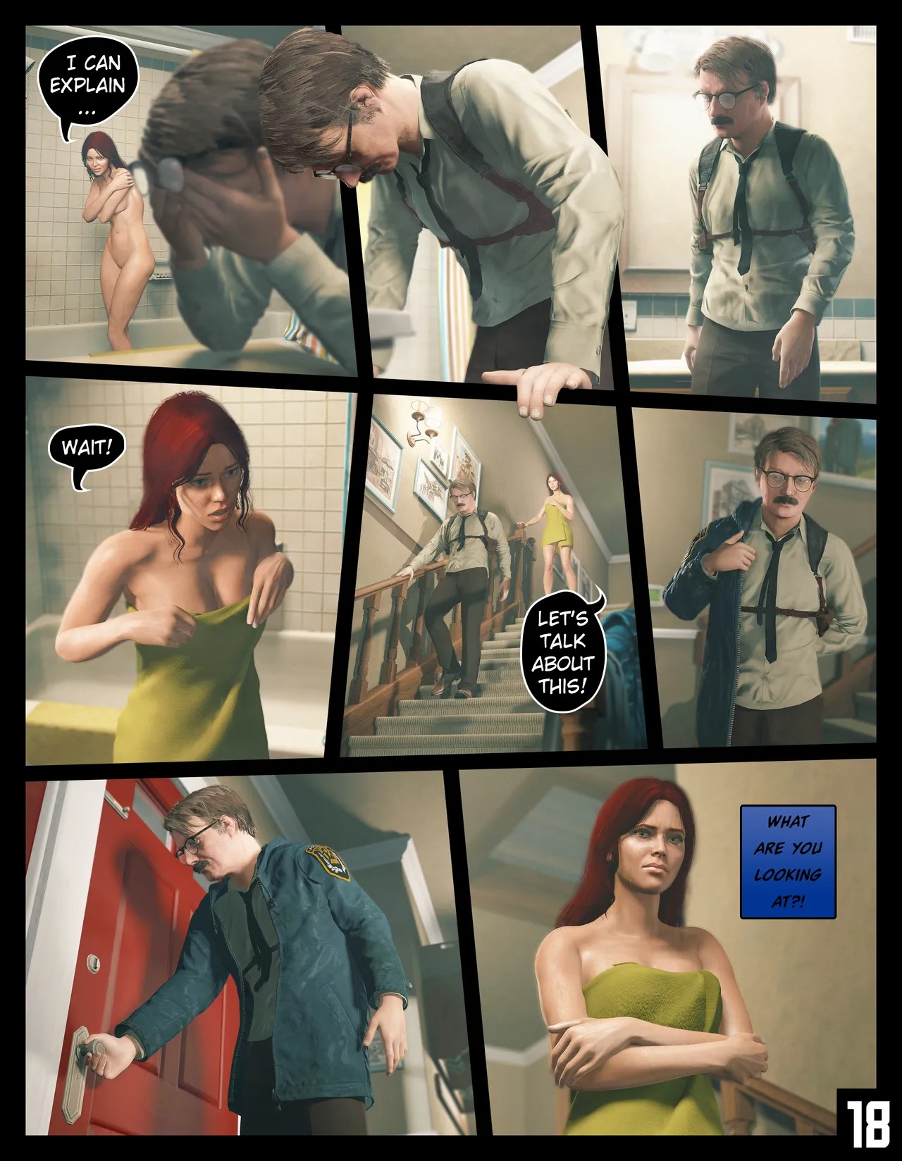 Batgirl: Under The Cowl Porn Comic english 18