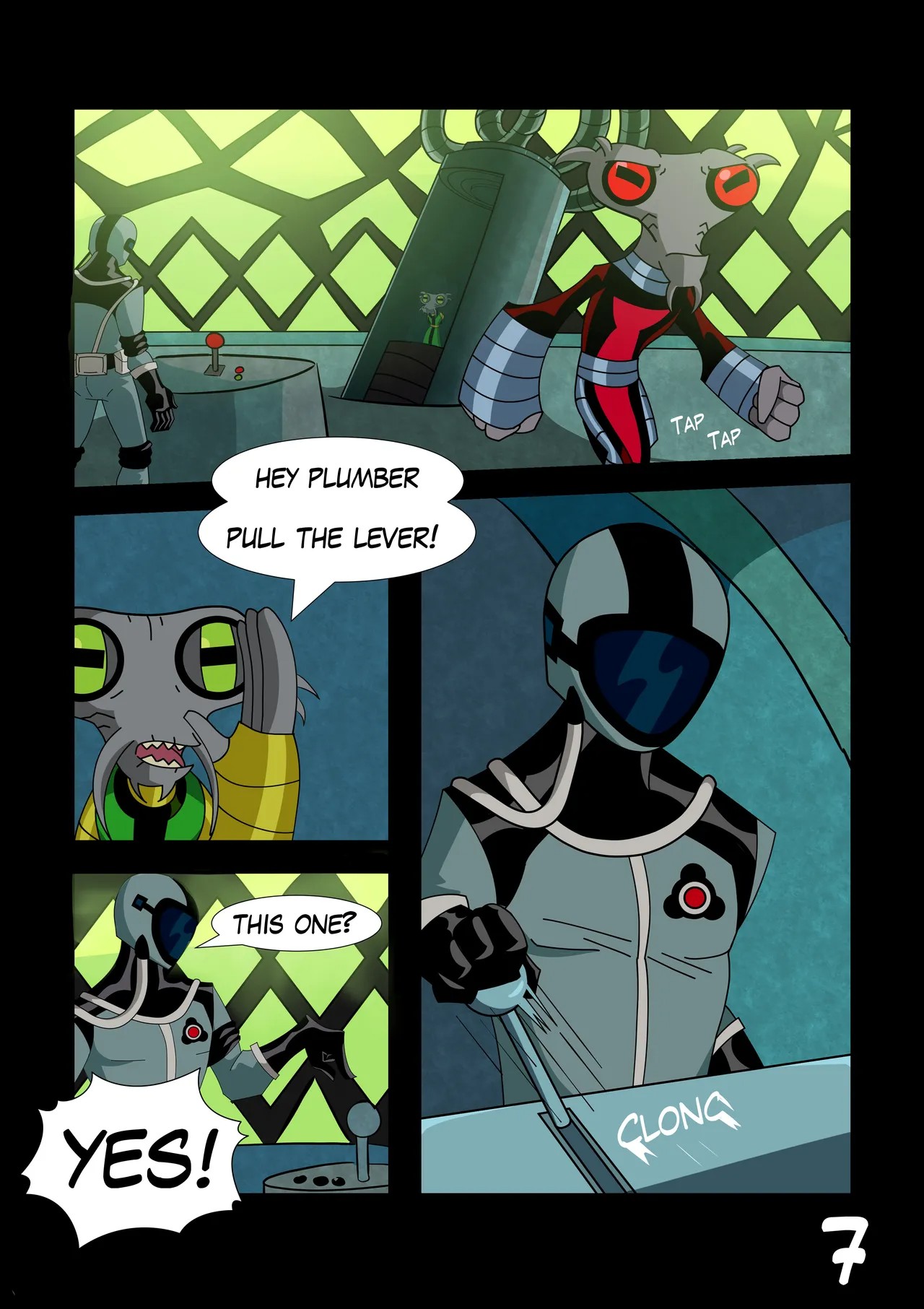 Ben 10: Chaquetrix Part 2 Porn Comic english 08