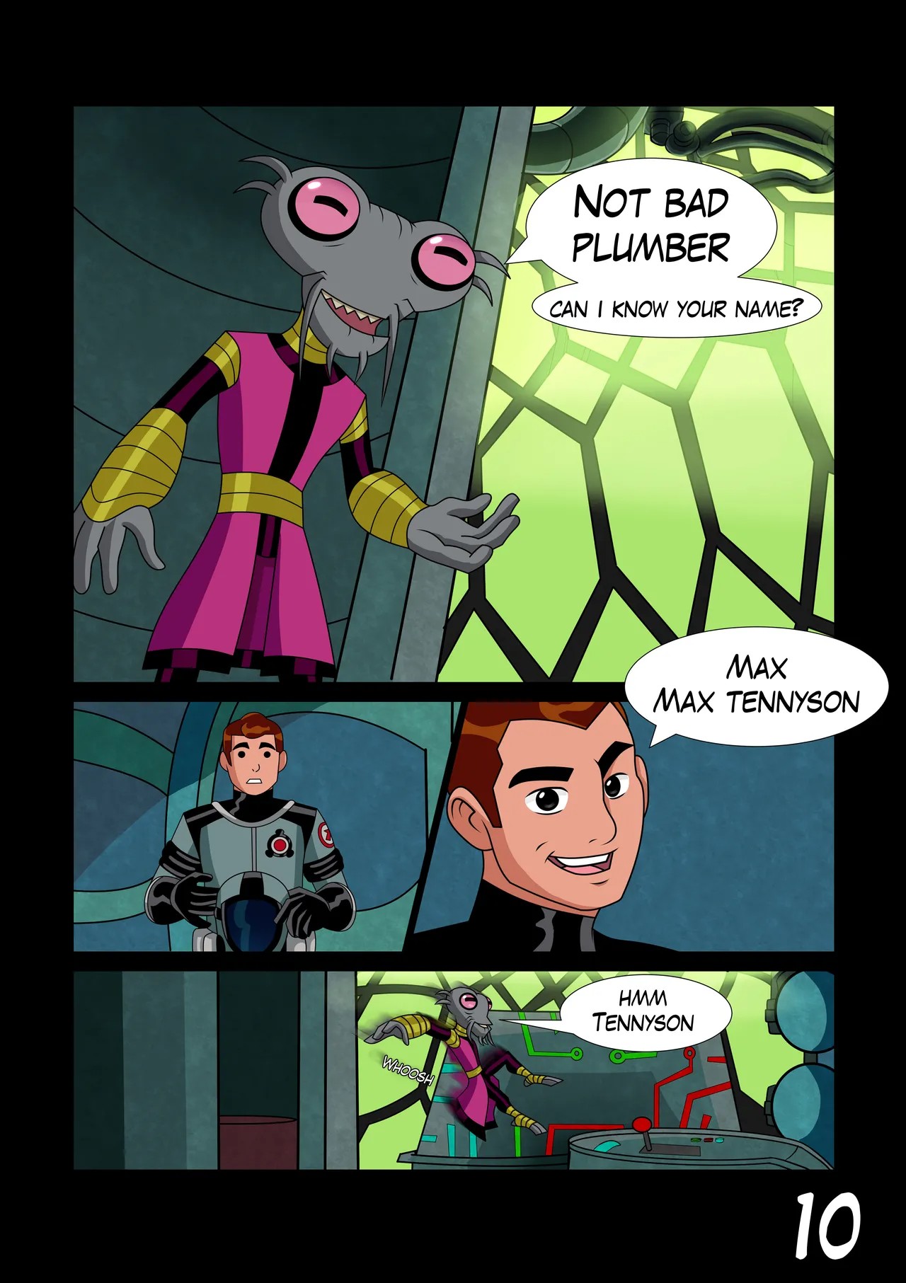 Ben 10: Chaquetrix Part 2 Porn Comic english 11