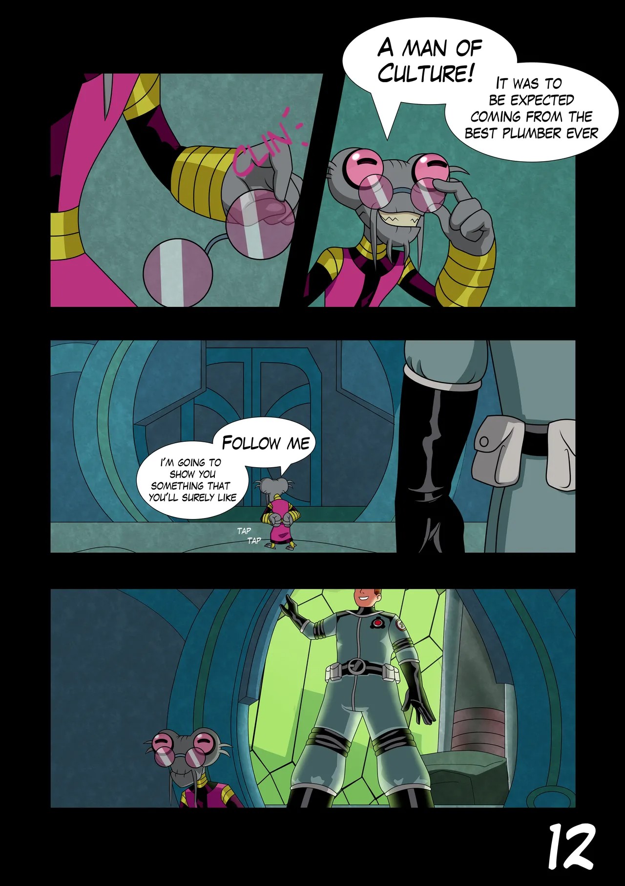 Ben 10: Chaquetrix Part 2 Porn Comic english 13