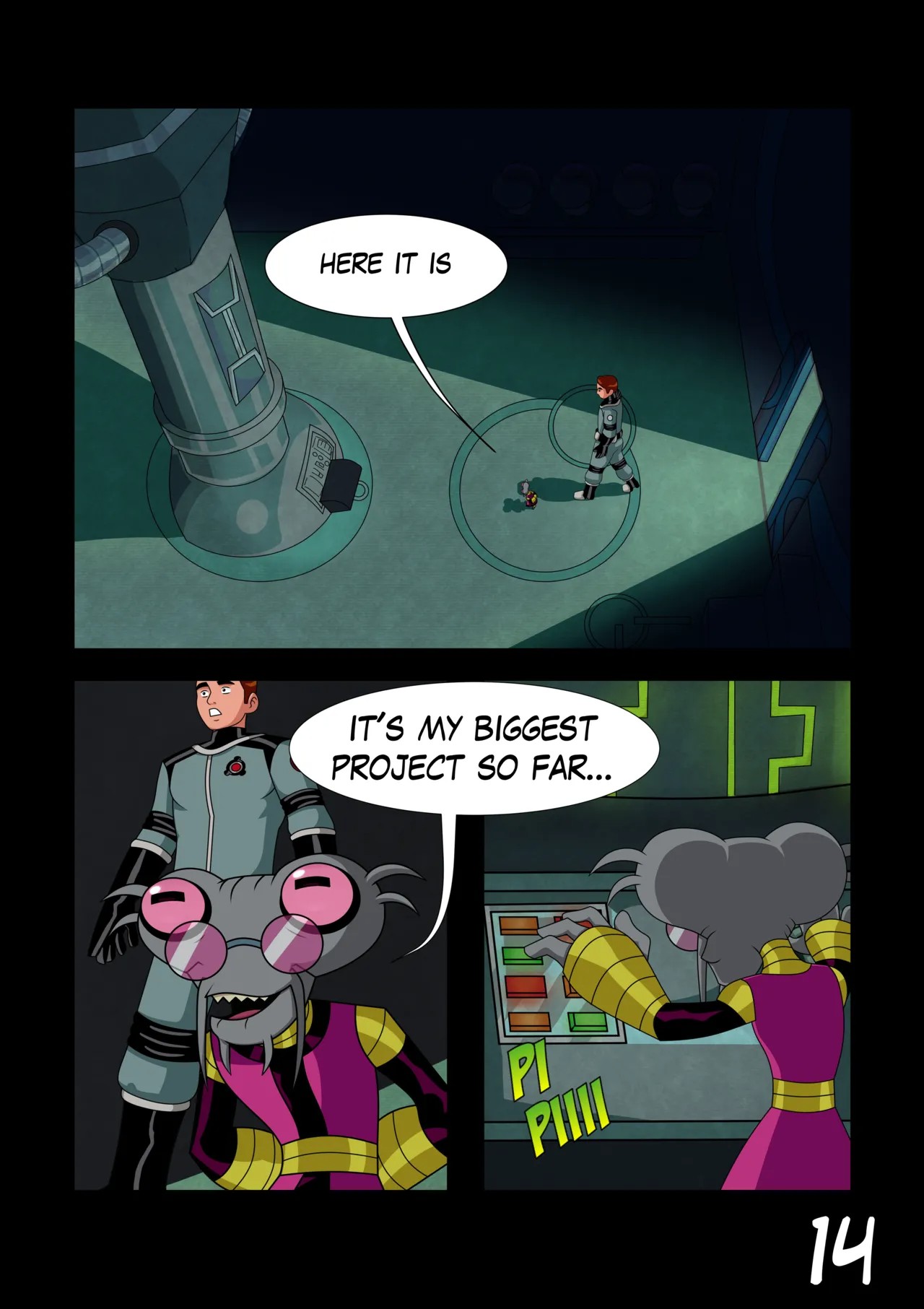 Ben 10: Chaquetrix Part 2 Porn Comic english 15