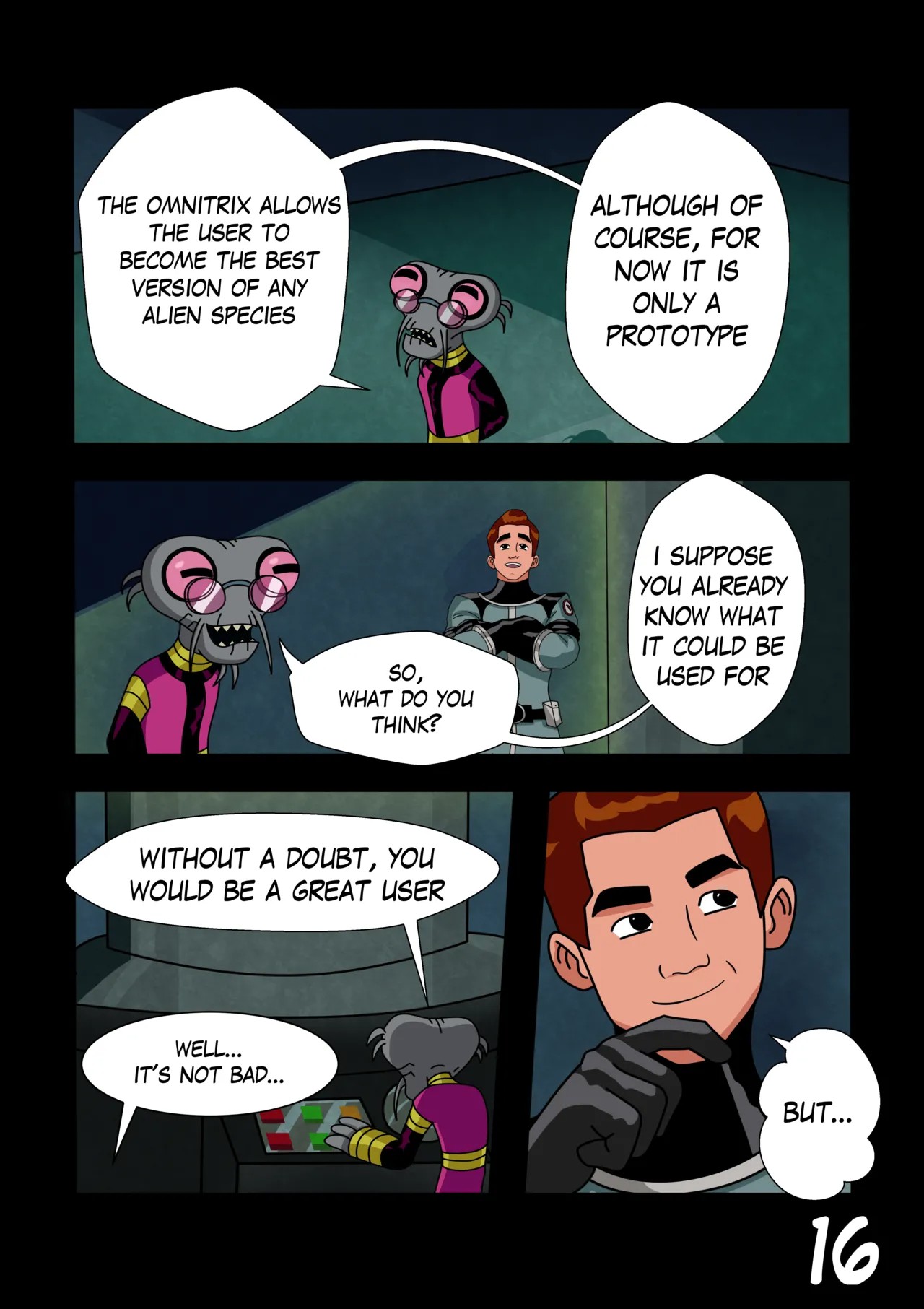 Ben 10: Chaquetrix Part 2 Porn Comic english 17