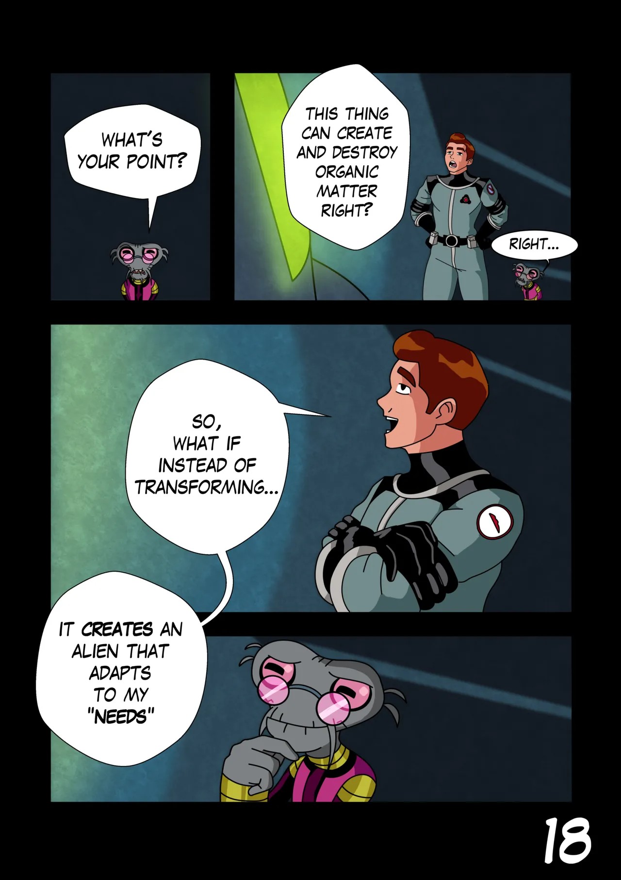 Ben 10: Chaquetrix Part 2 Porn Comic english 19