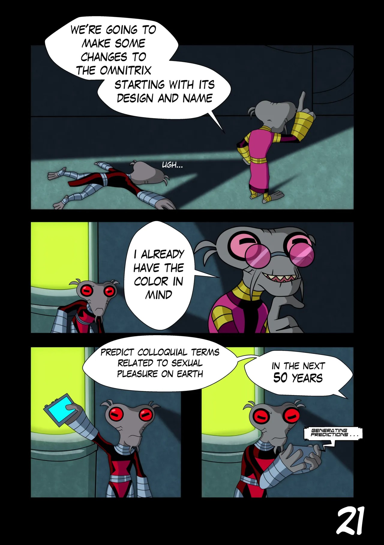 Ben 10: Chaquetrix Part 2 Porn Comic english 22