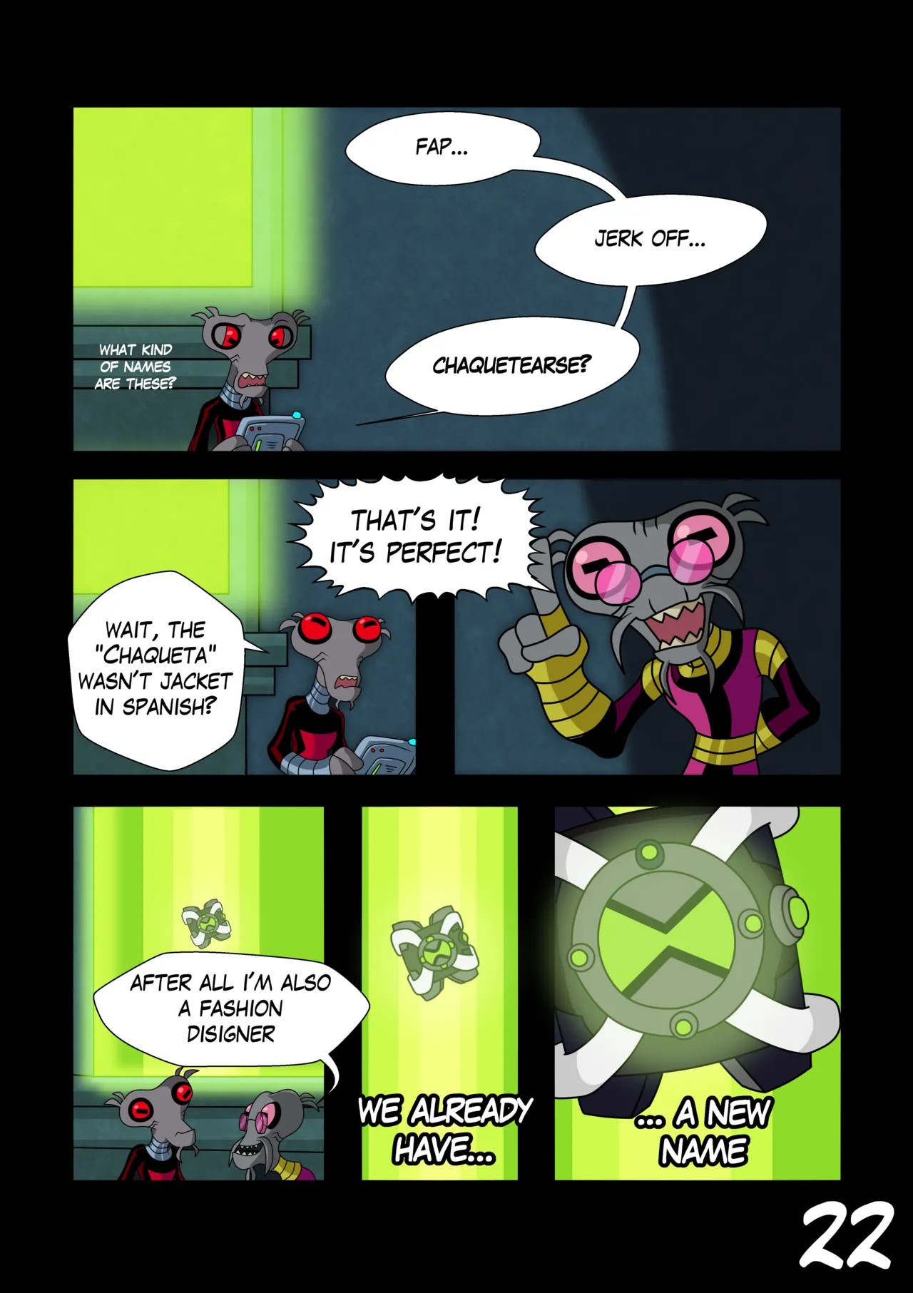 Ben 10: Chaquetrix Part 2 Porn Comic english 23