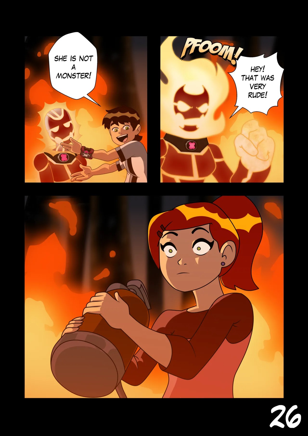 Ben 10: Chaquetrix Part 2 Porn Comic english 27