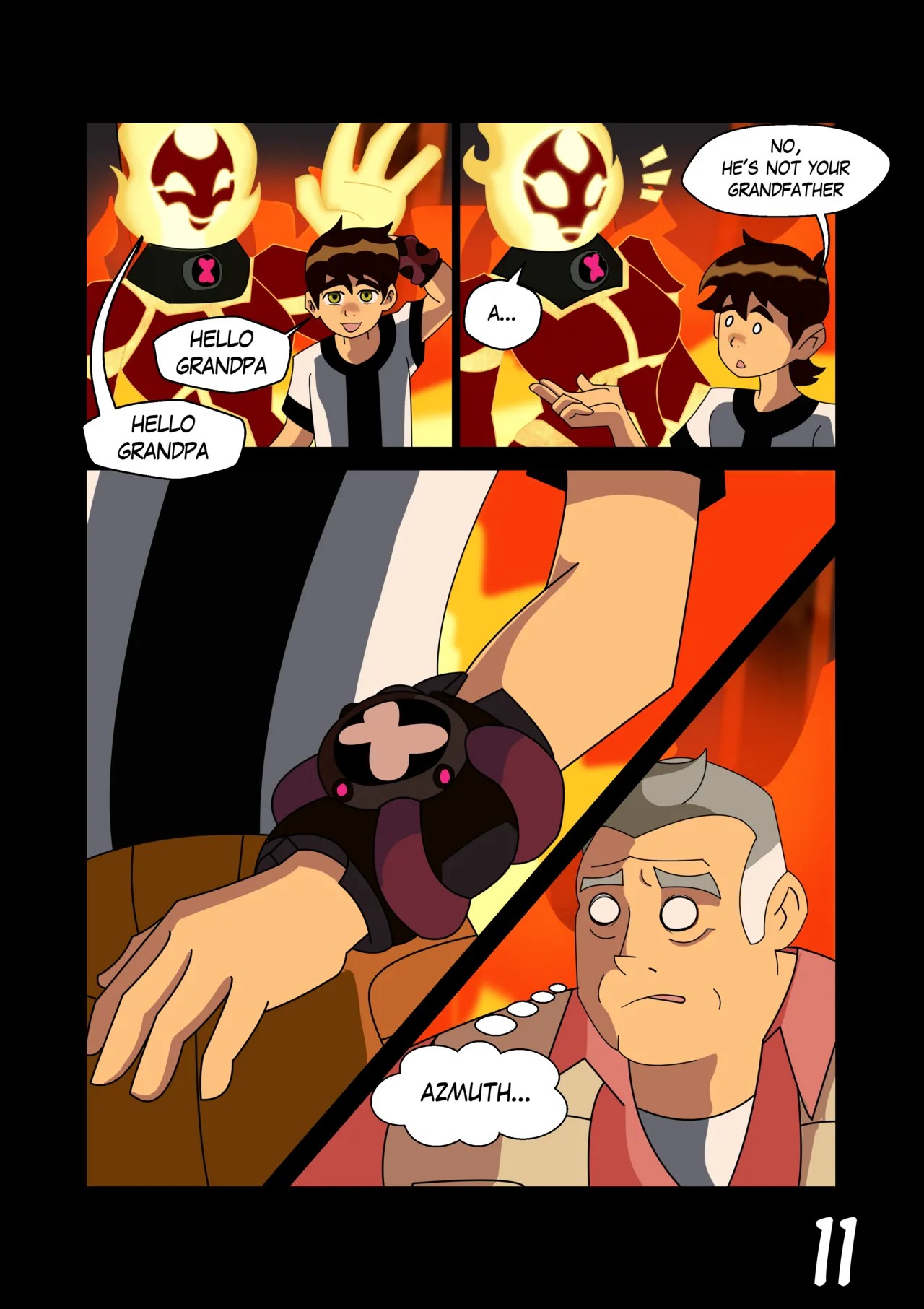 Ben 10: Chaquetrix Part 3 Porn Comic english 12