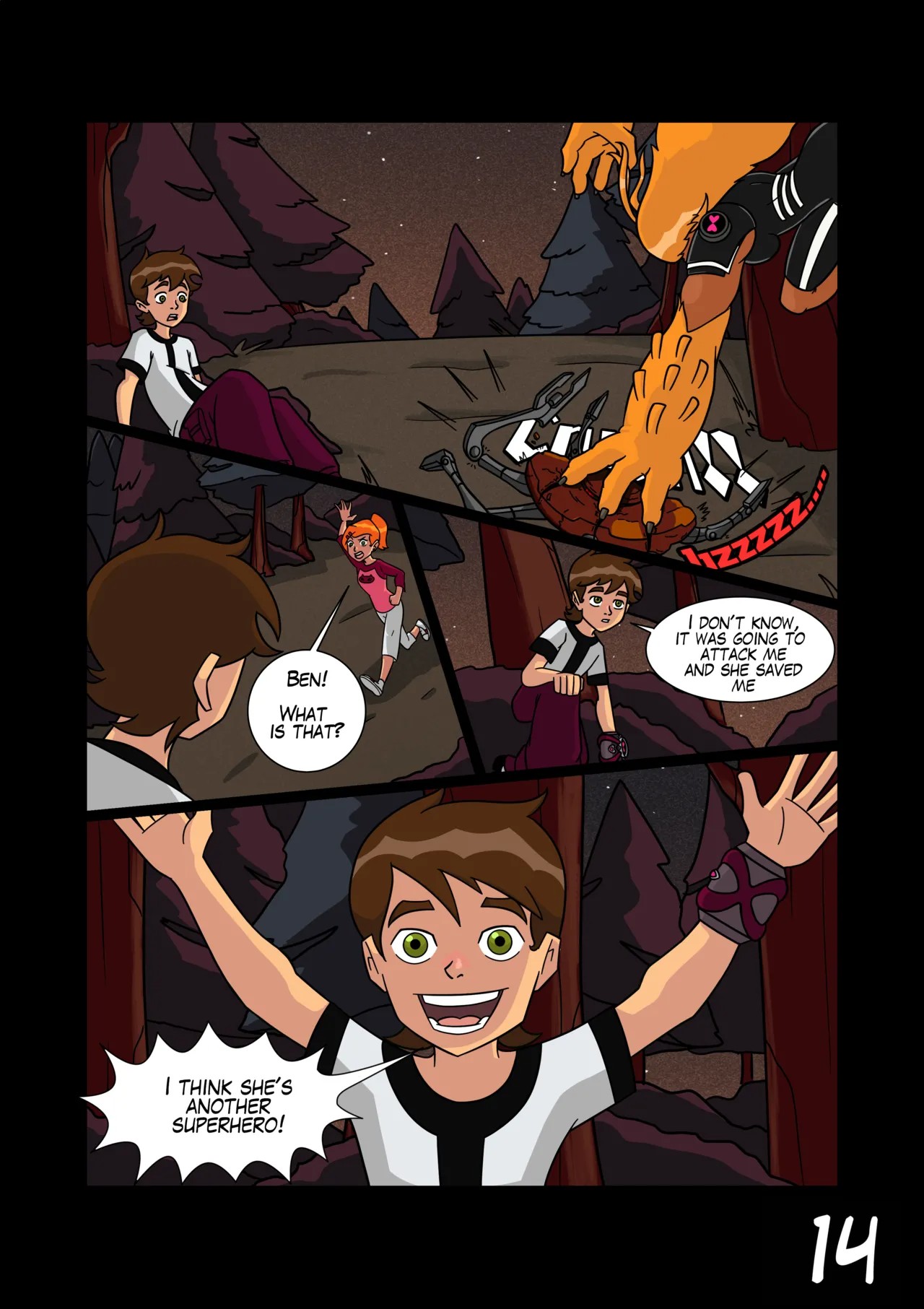 Ben 10: Chaquetrix Part 3 Porn Comic english 30