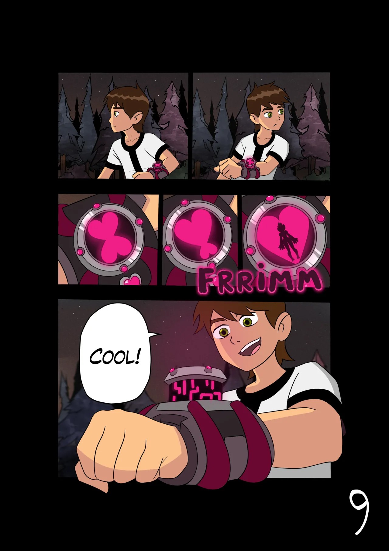 Ben 10: Chaquetrix Porn Comic english 10