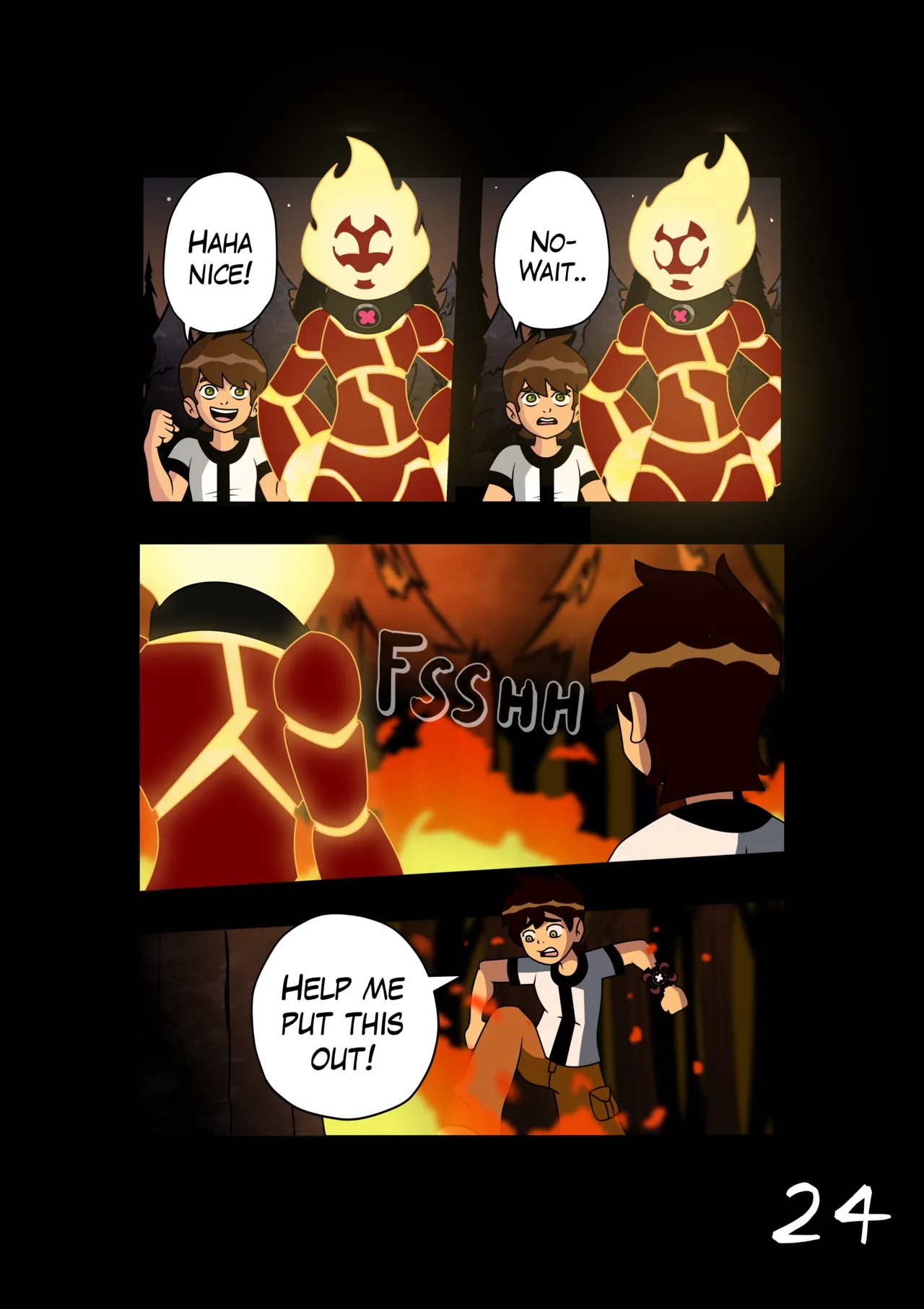 Ben 10: Chaquetrix Porn Comic english 25