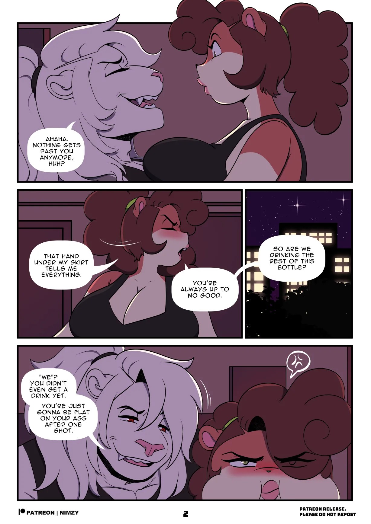 Big Talk By NomDelights Porn Comic english 03