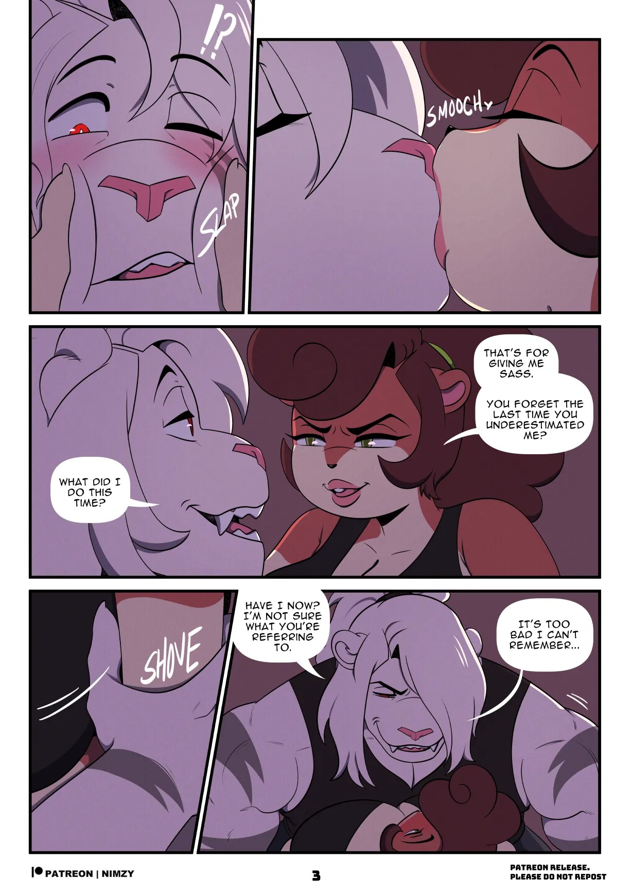 Big Talk By NomDelights Porn Comic english 04