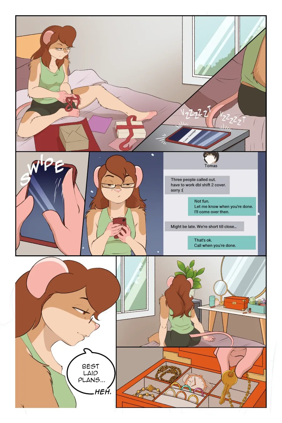 Birthday Presence Porn Comic english 02