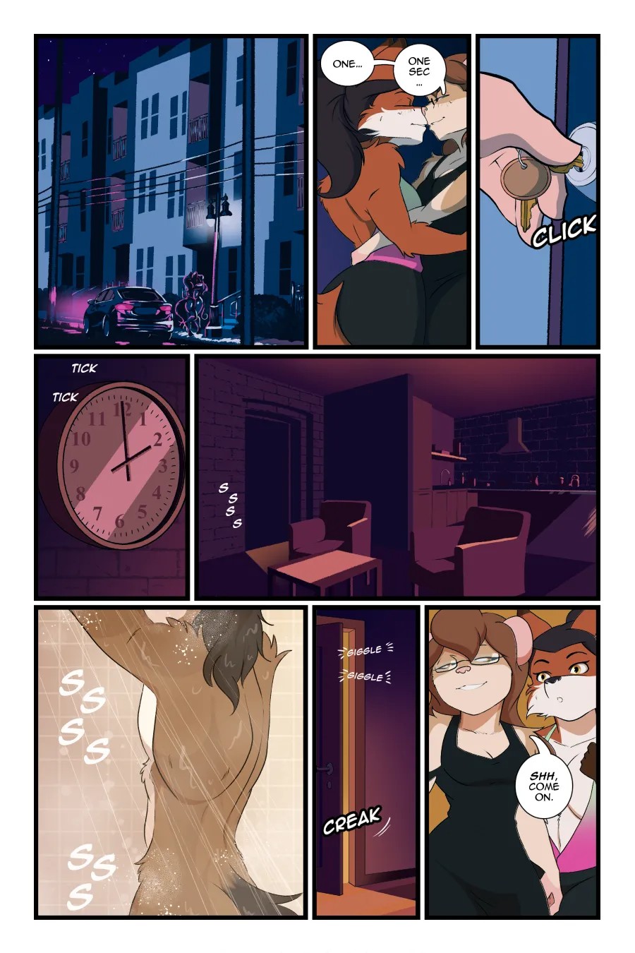 Birthday Presence Porn Comic english 10