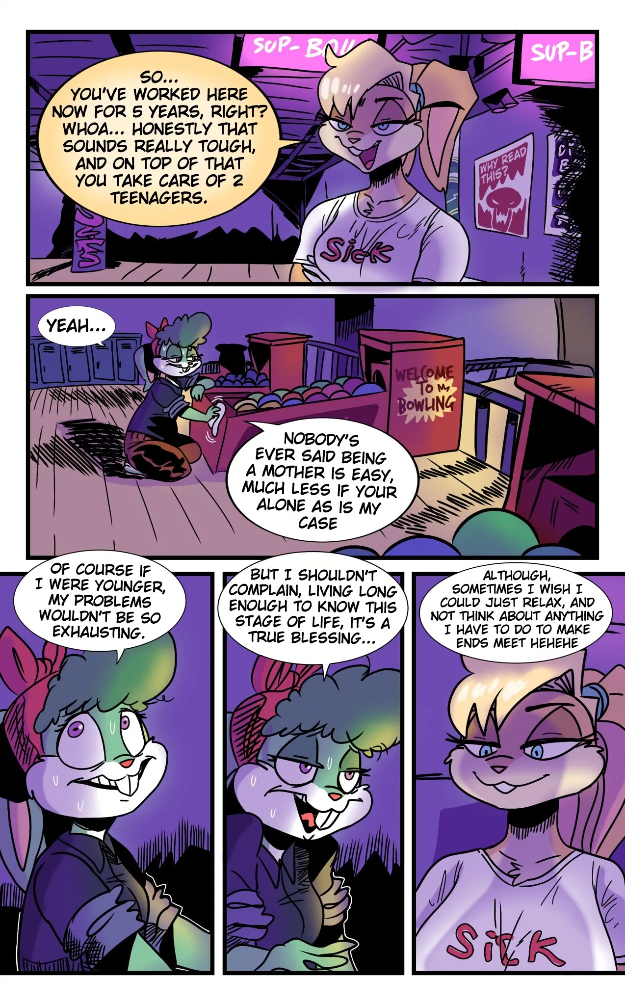 Bshara Bunny And Her Desires Porn Comic english 02