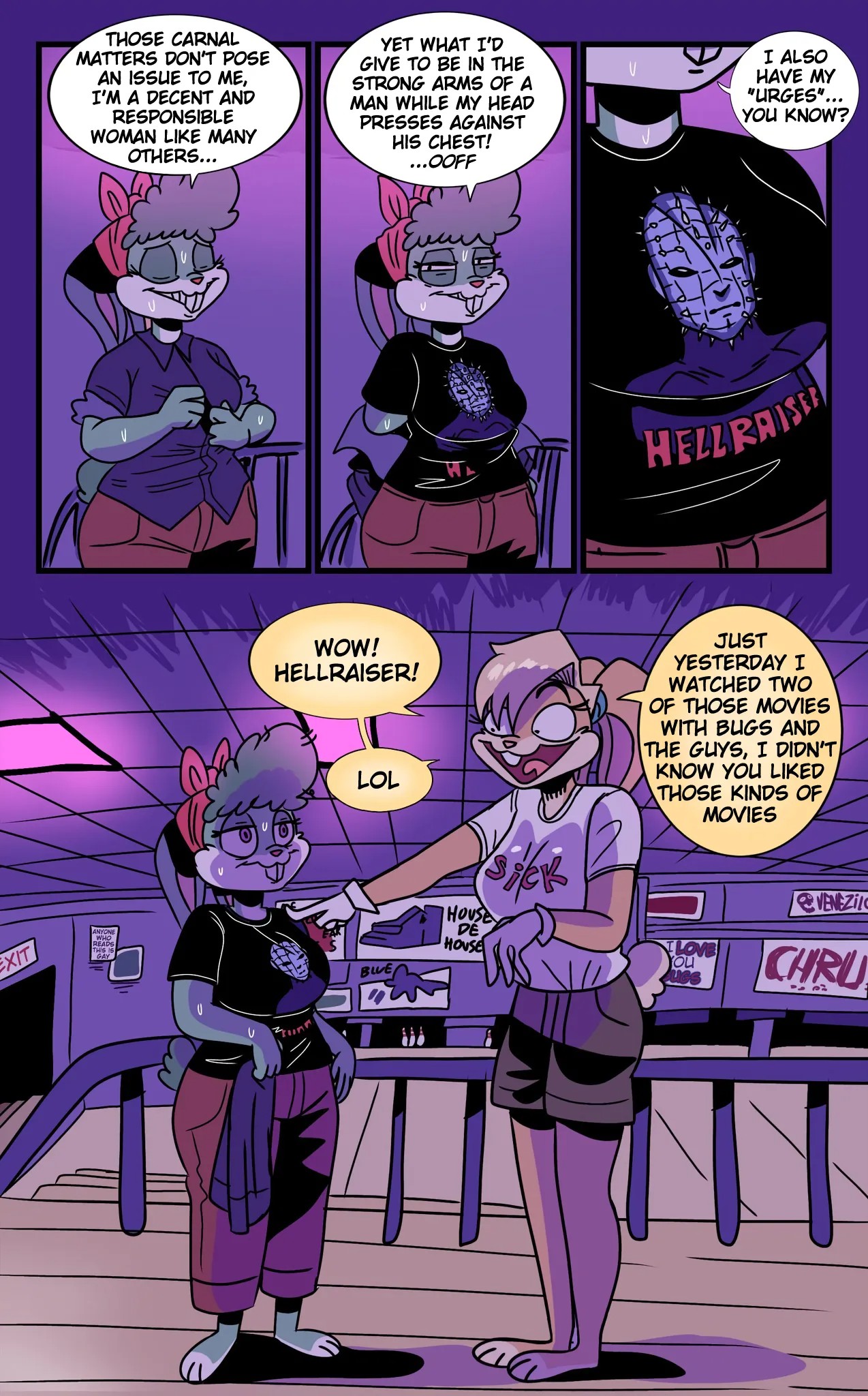 Bshara Bunny And Her Desires Porn Comic english 04