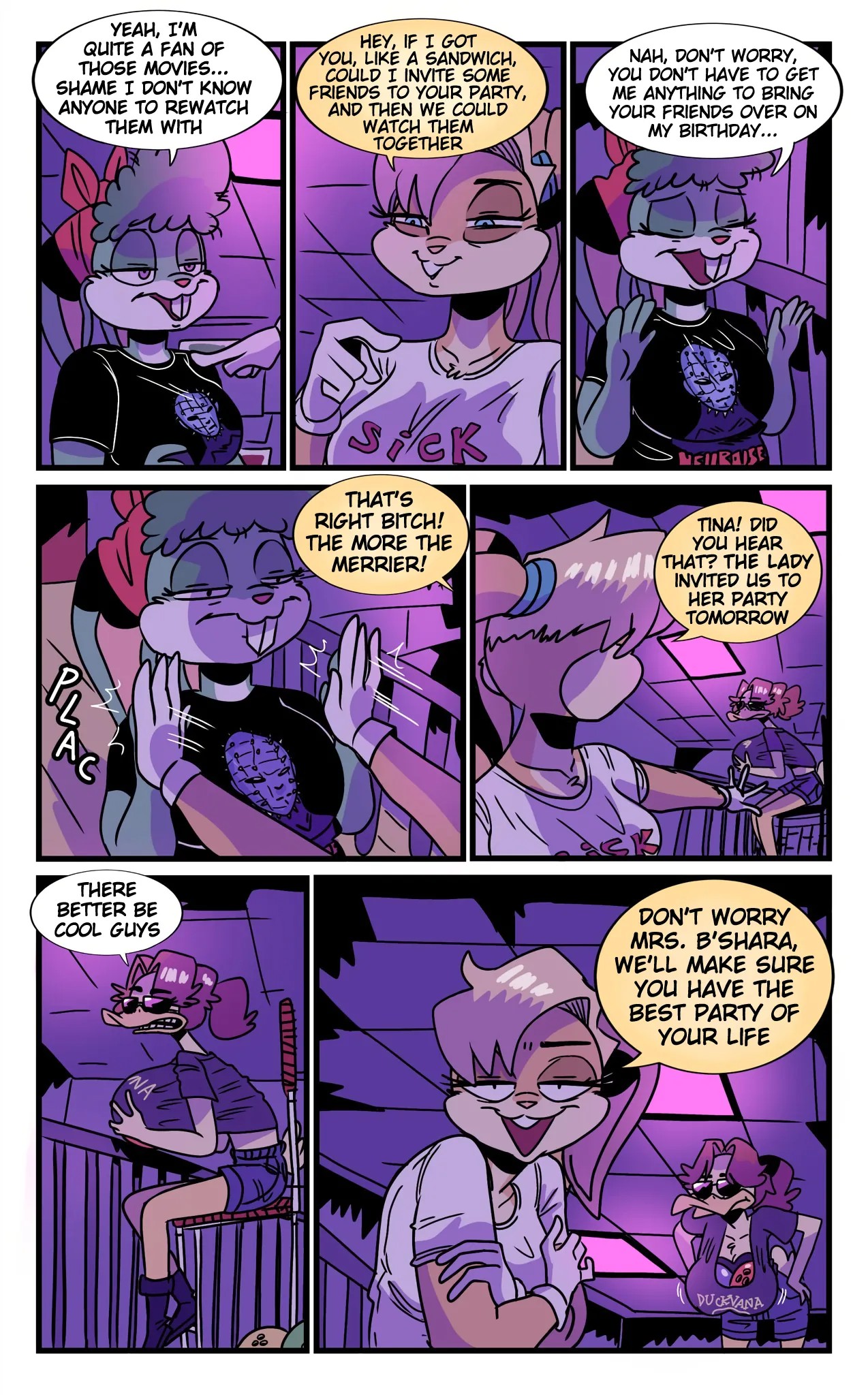 Bshara Bunny And Her Desires Porn Comic english 05