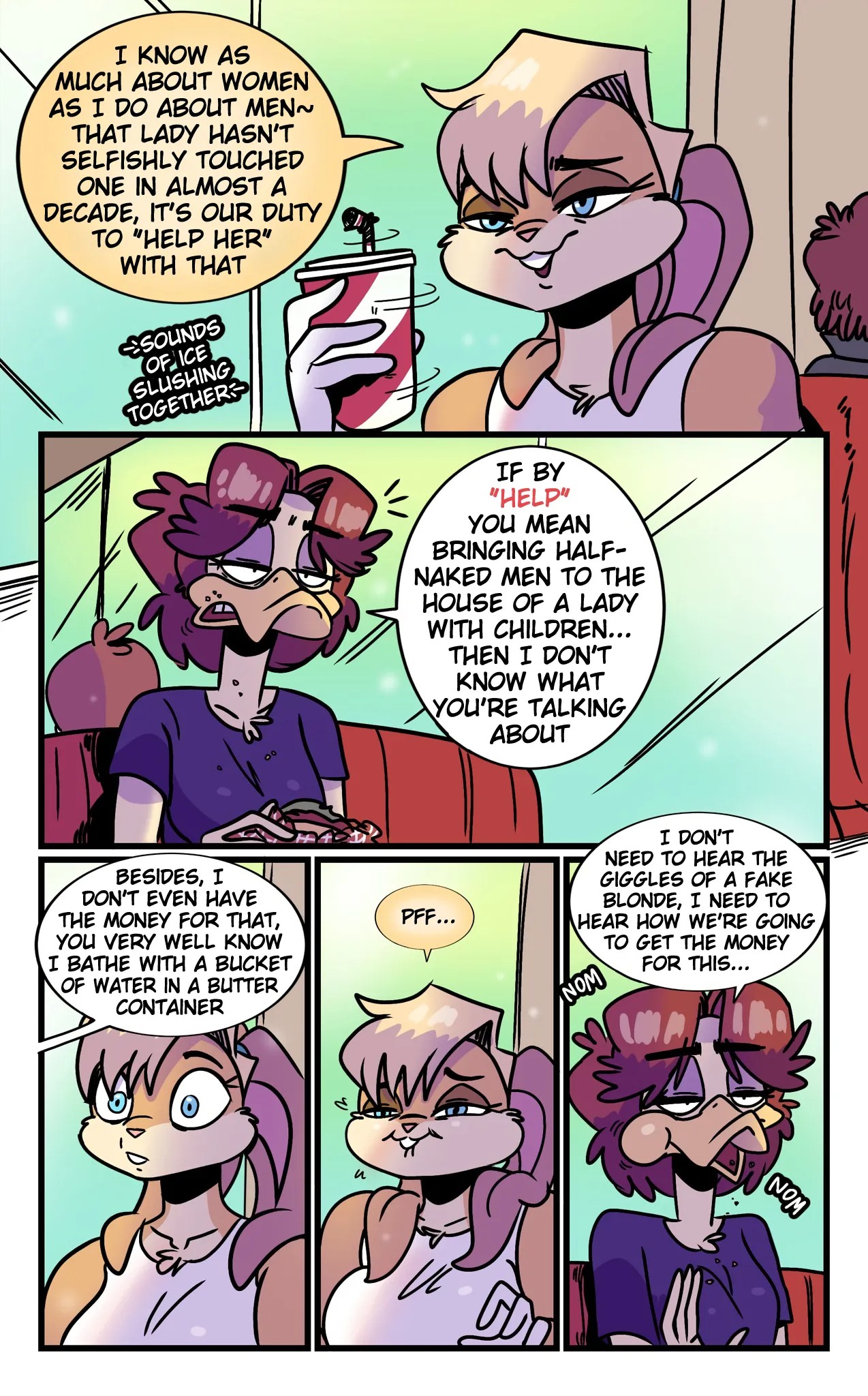 Bshara Bunny And Her Desires Porn Comic english 07