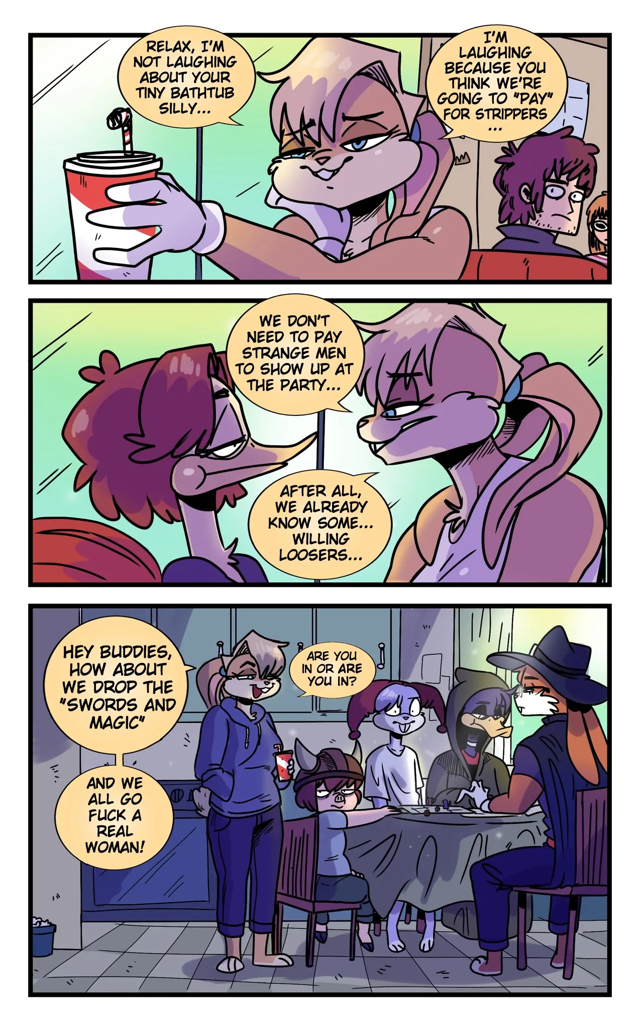 Bshara Bunny And Her Desires Porn Comic english 08