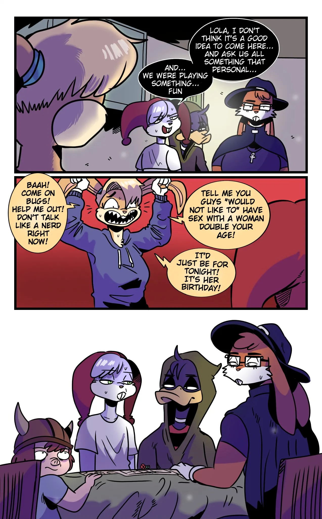 Bshara Bunny And Her Desires Porn Comic english 09