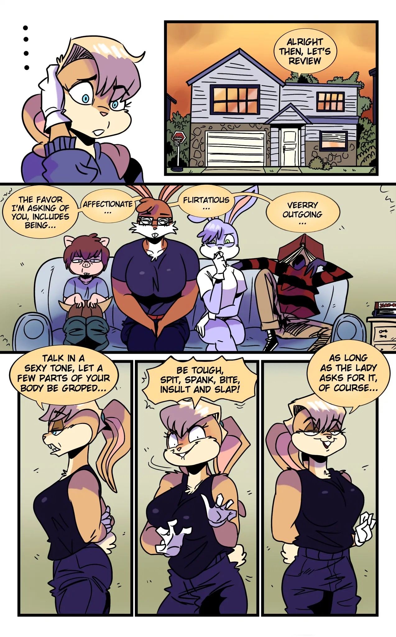 Bshara Bunny And Her Desires Porn Comic english 13