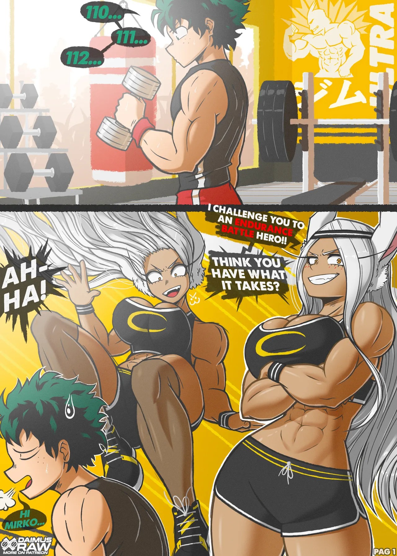 Buns Of Steel Porn Comic english 02