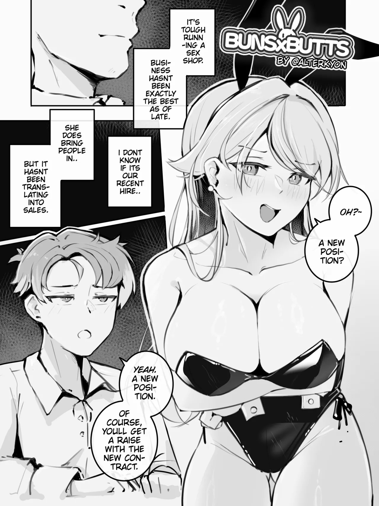 BUNSxBUTTS By AlterKyon Porn Comic english 02